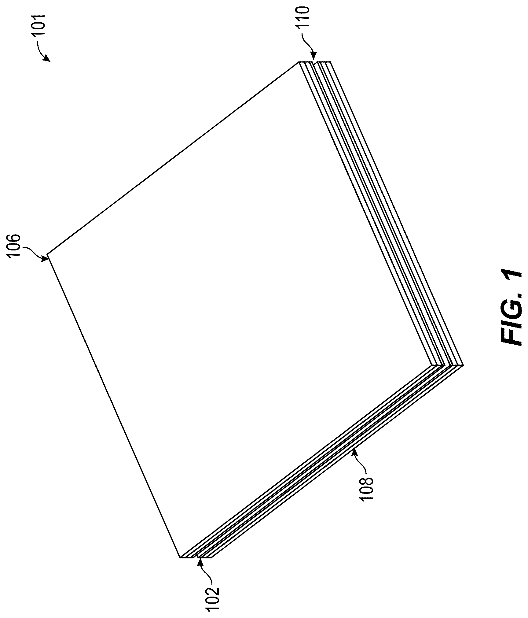 Patent US12378764 Figure 1 – Weatherproof joint for exterior building panels