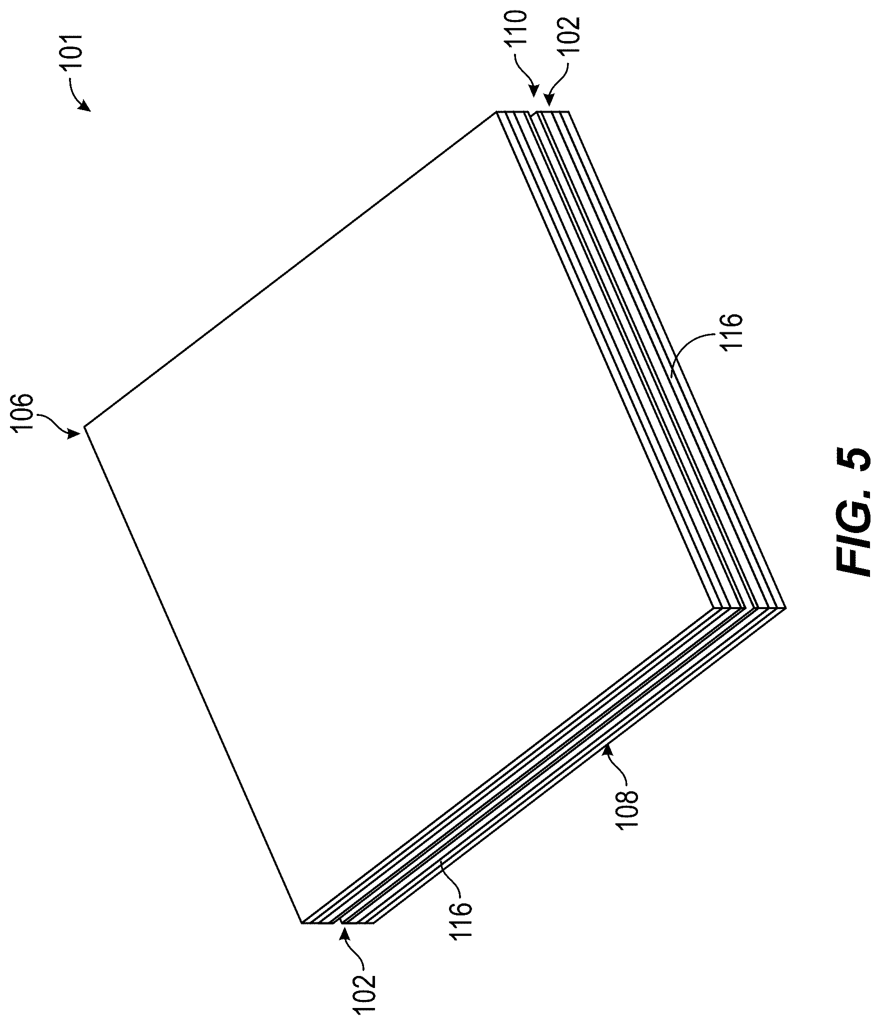 Patent US12378764 Figure 5 – Weatherproof joint for exterior building panels