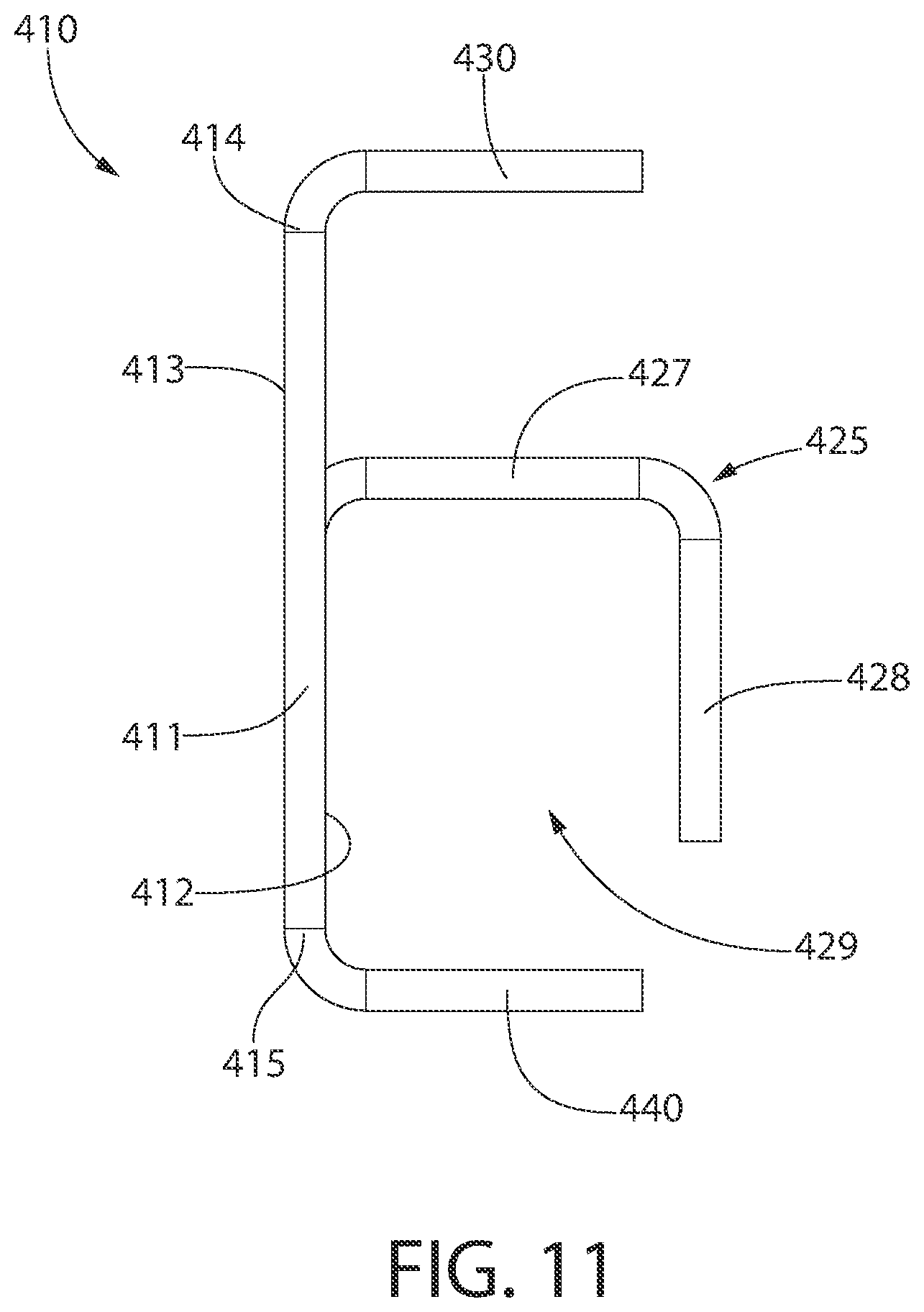 Patent US12378765 Figure 9 – Ceiling system