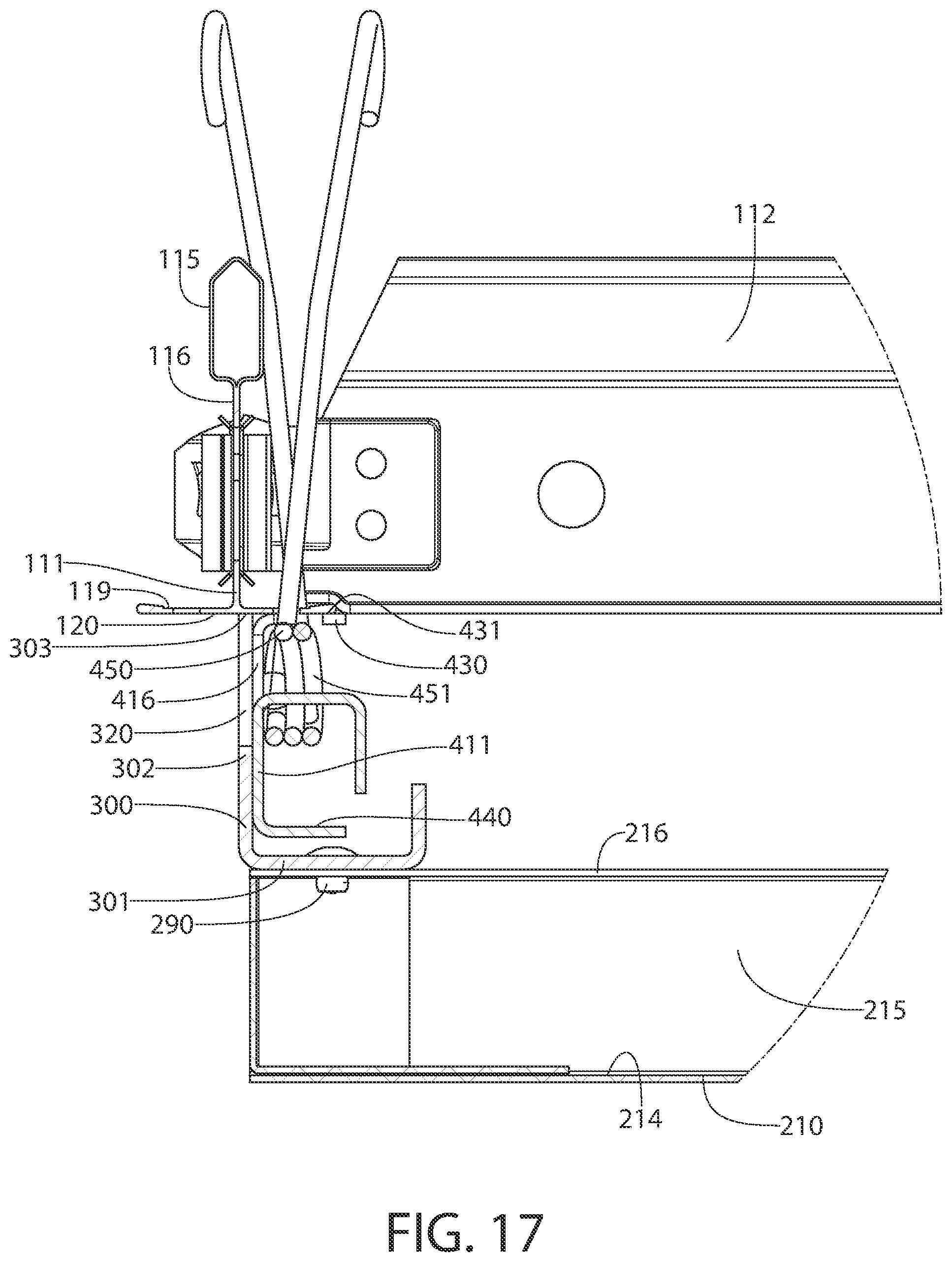 Patent US12378765 Figure 15 – Ceiling system