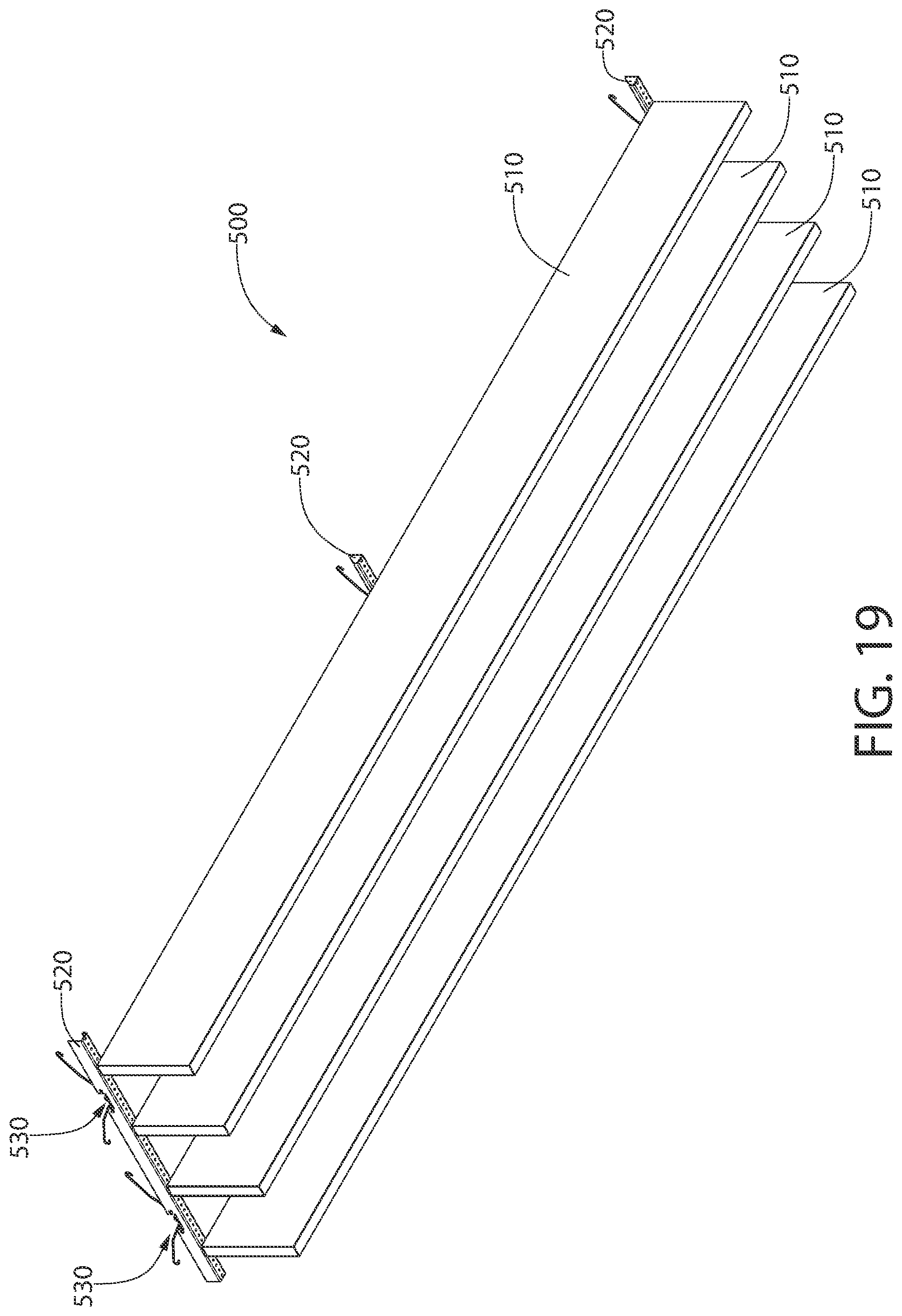 Patent US12378765 Figure 17 – Ceiling system
