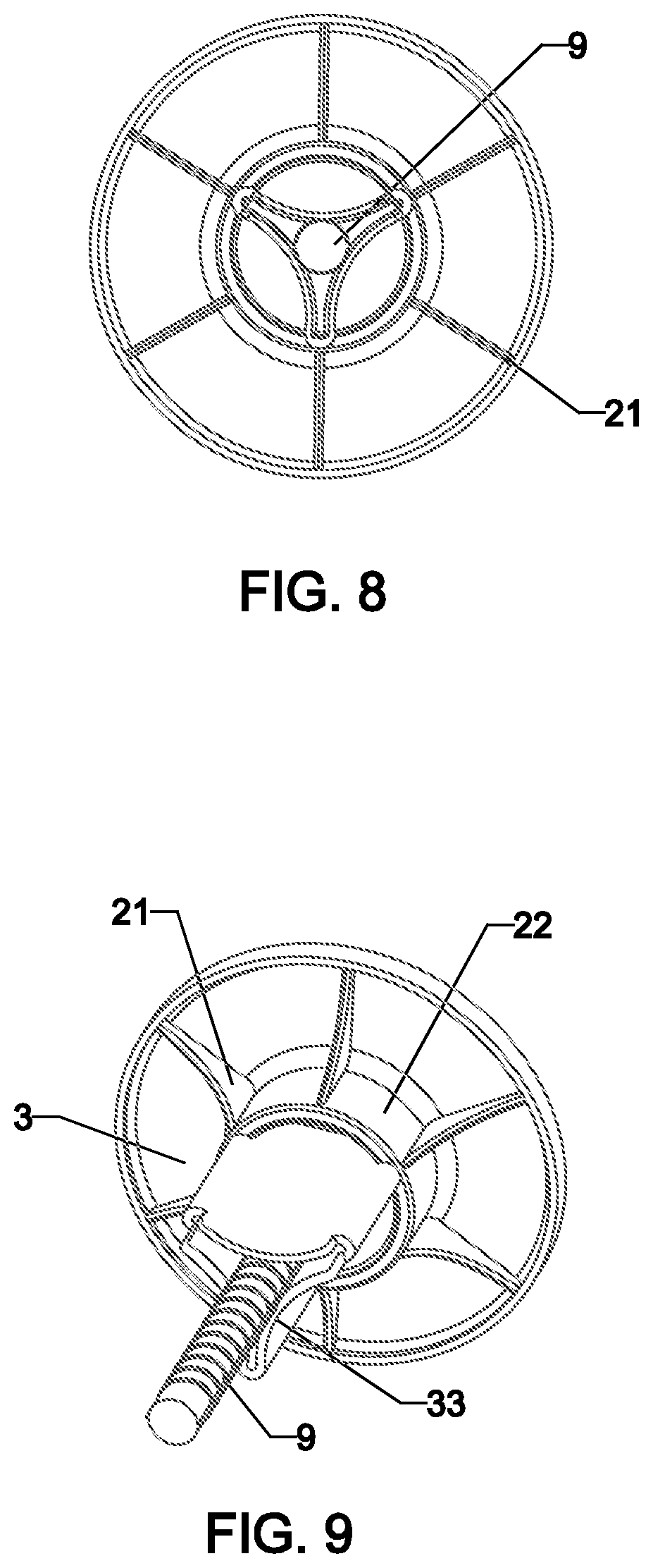 Patent US12378767 Figure 6 – Safety cap