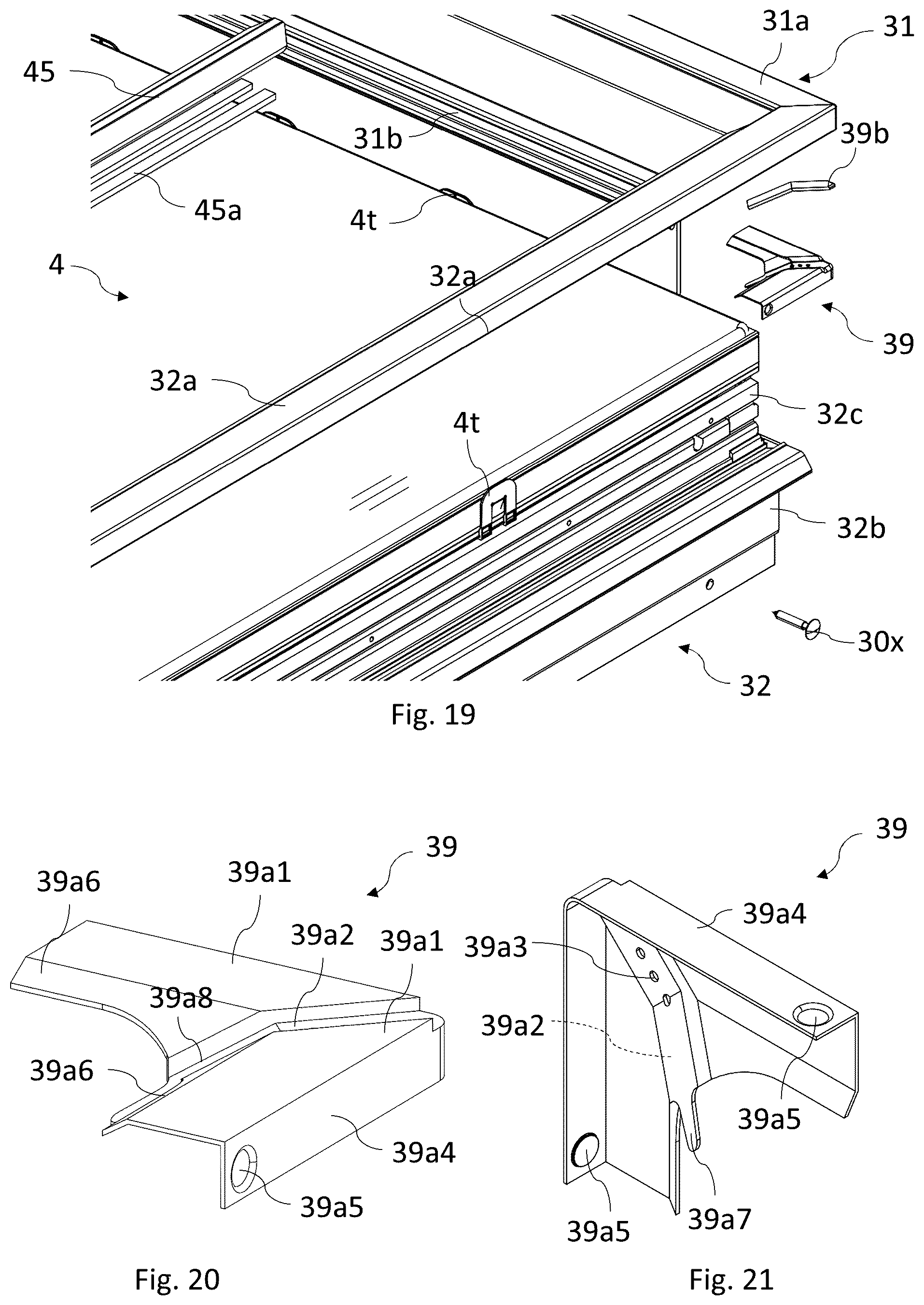 Patent US12378769 Figure 18 – Roof window comprising a frame with receiving structures
