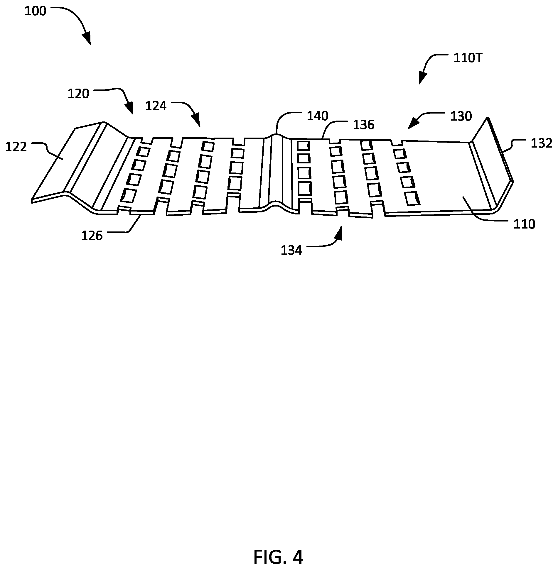 Patent US12378770 Figure 5 – Gutter guard system
