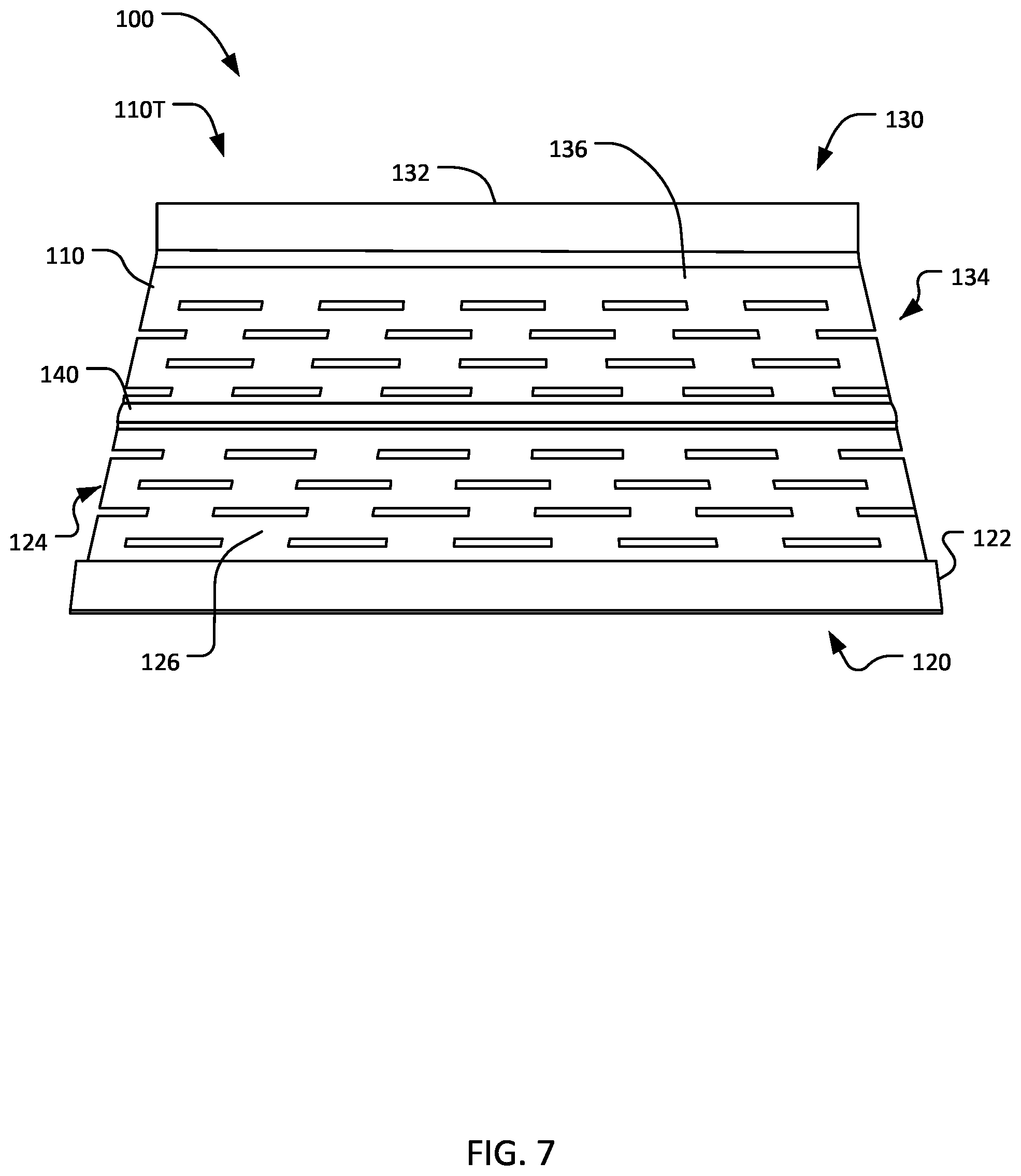 Patent US12378770 Figure 8 – Gutter guard system