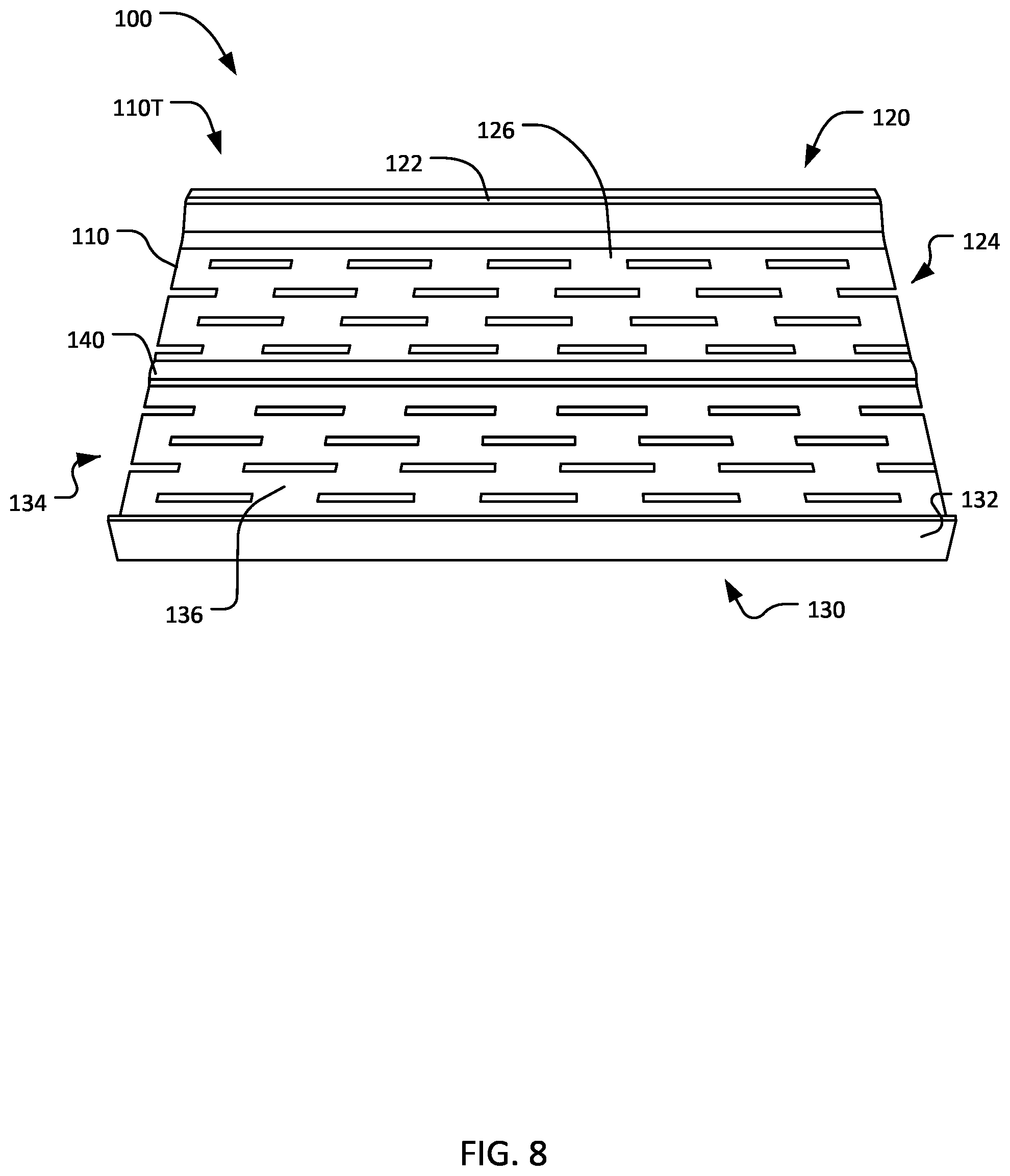 Patent US12378770 Figure 9 – Gutter guard system