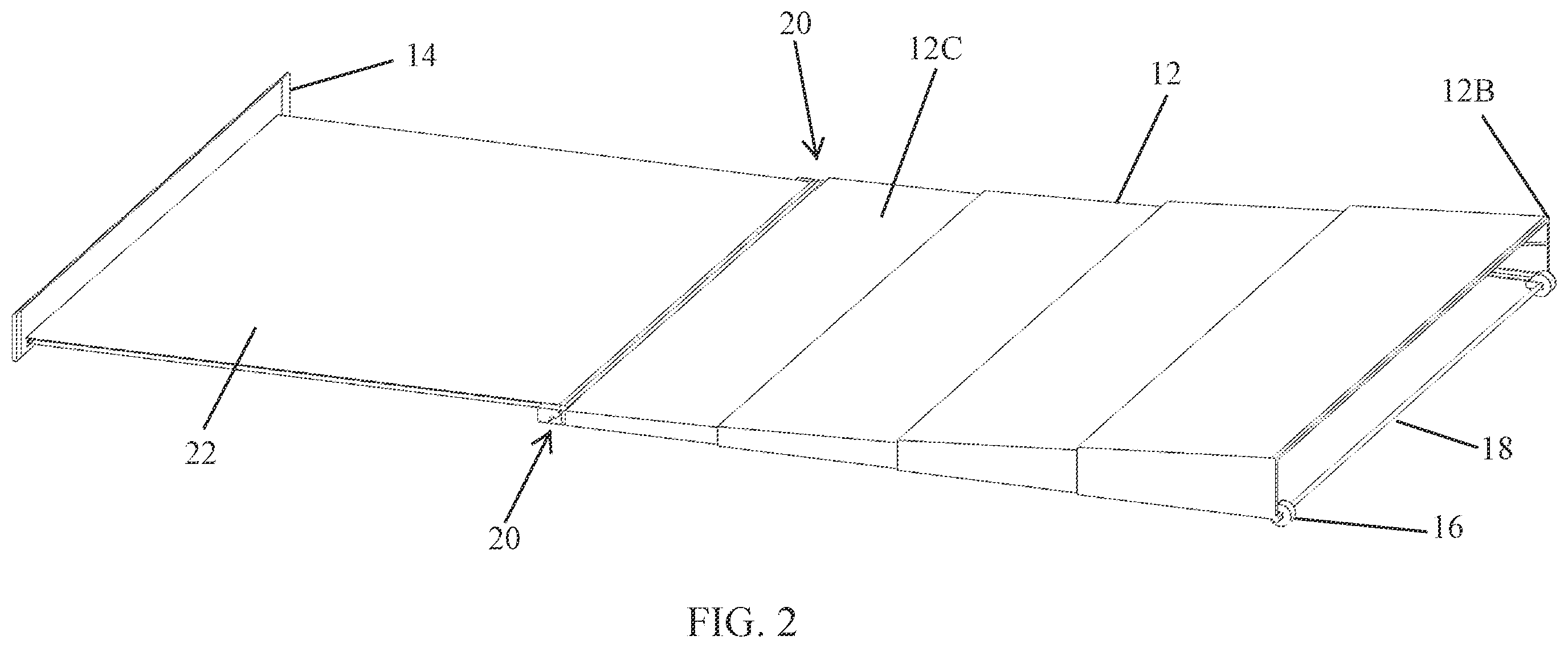 Patent US12378772 Figure 2 – Adjustable awning