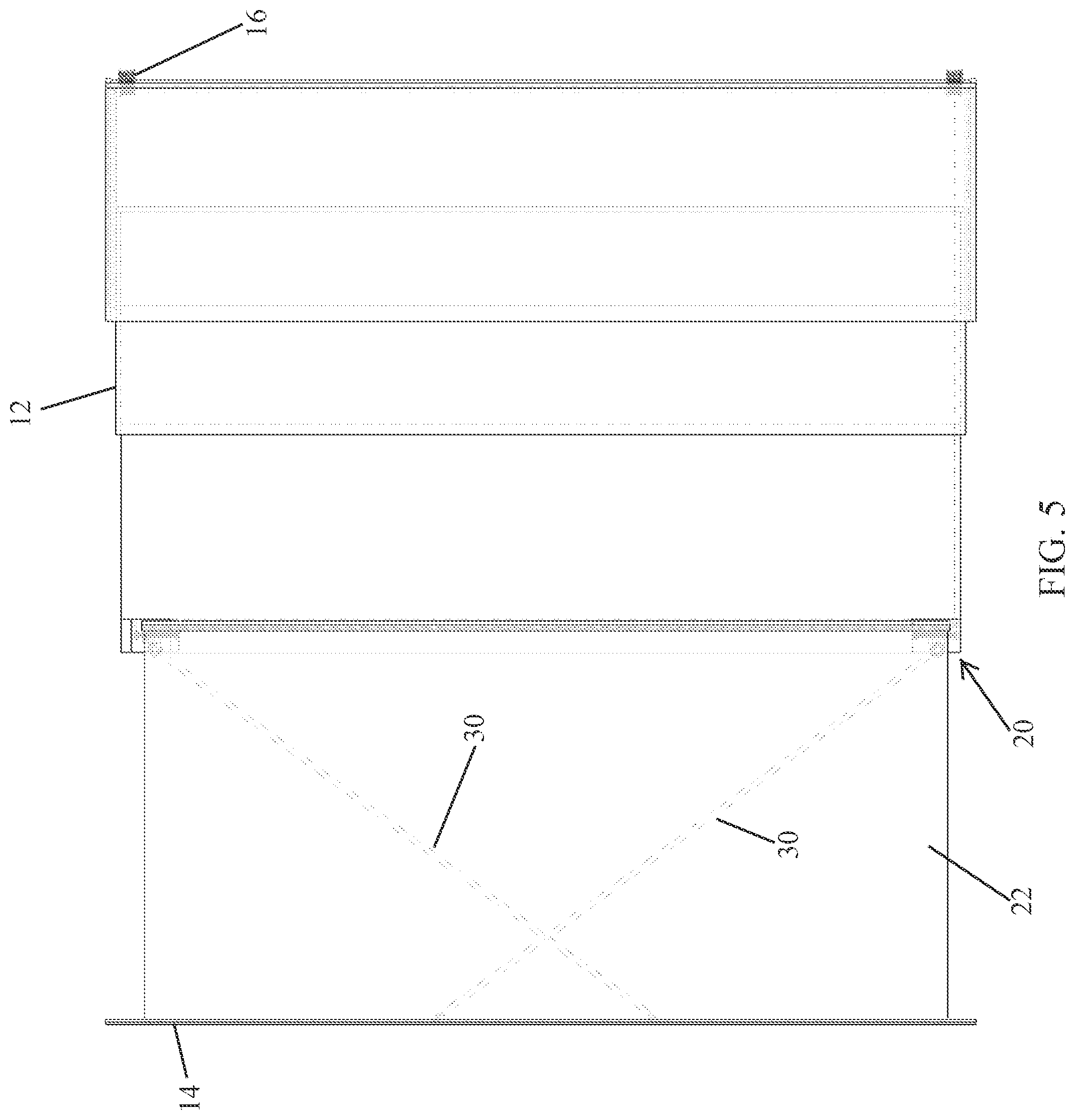Patent US12378772 Figure 5 – Adjustable awning
