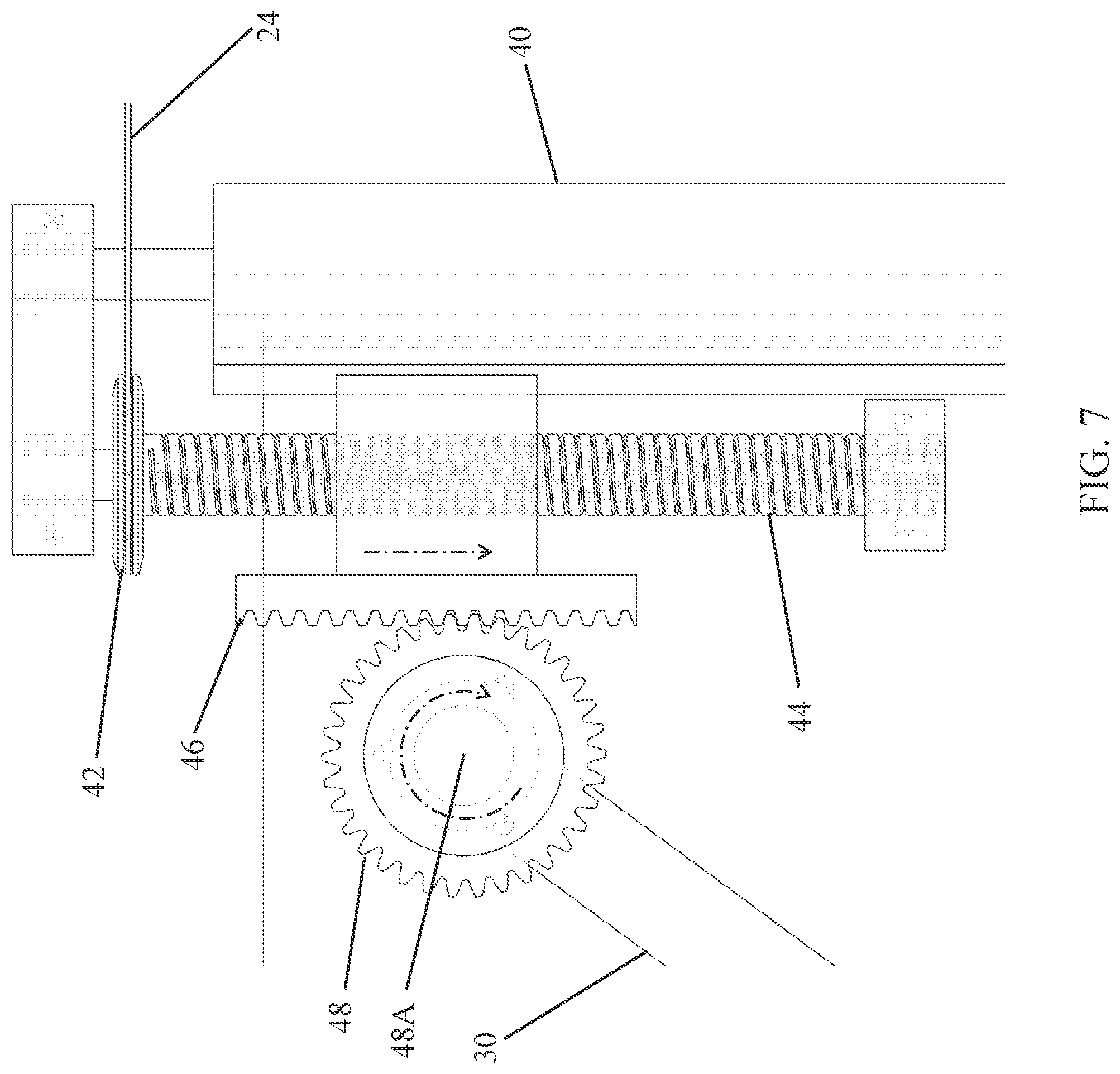 Patent US12378772 Figure 7 – Adjustable awning