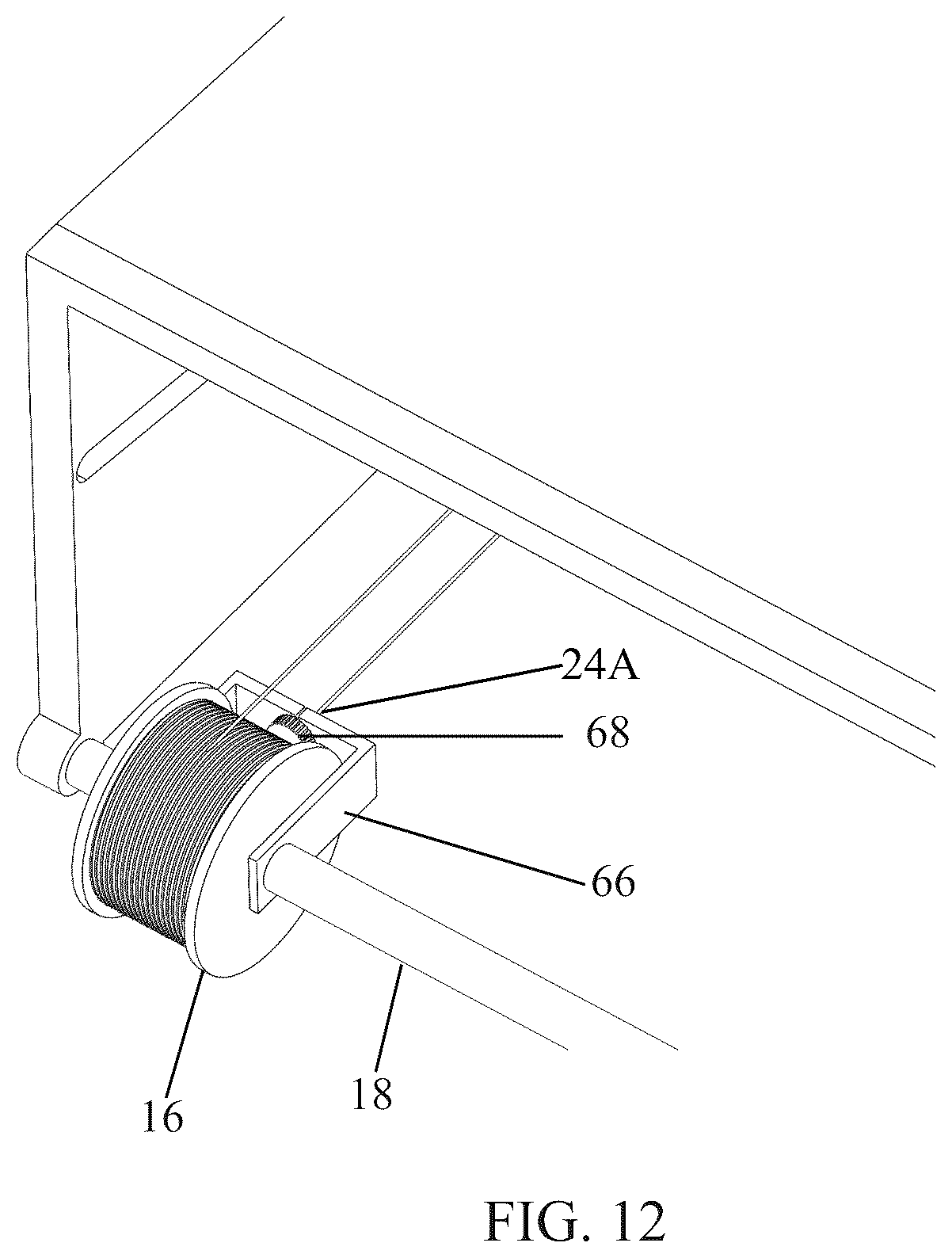 Patent US12378772 Figure 12 – Adjustable awning