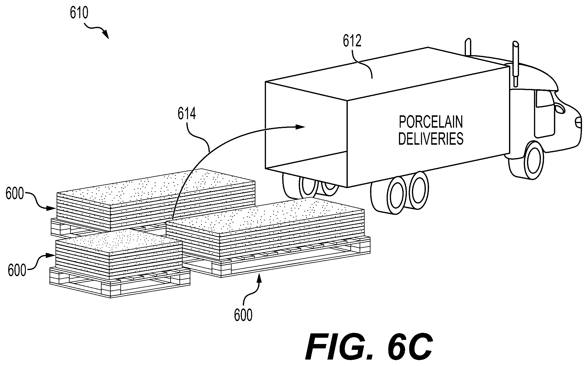 Patent US12378776 Figure 8 – Porcelain board tile assemblies, systems, and methods for surface installations