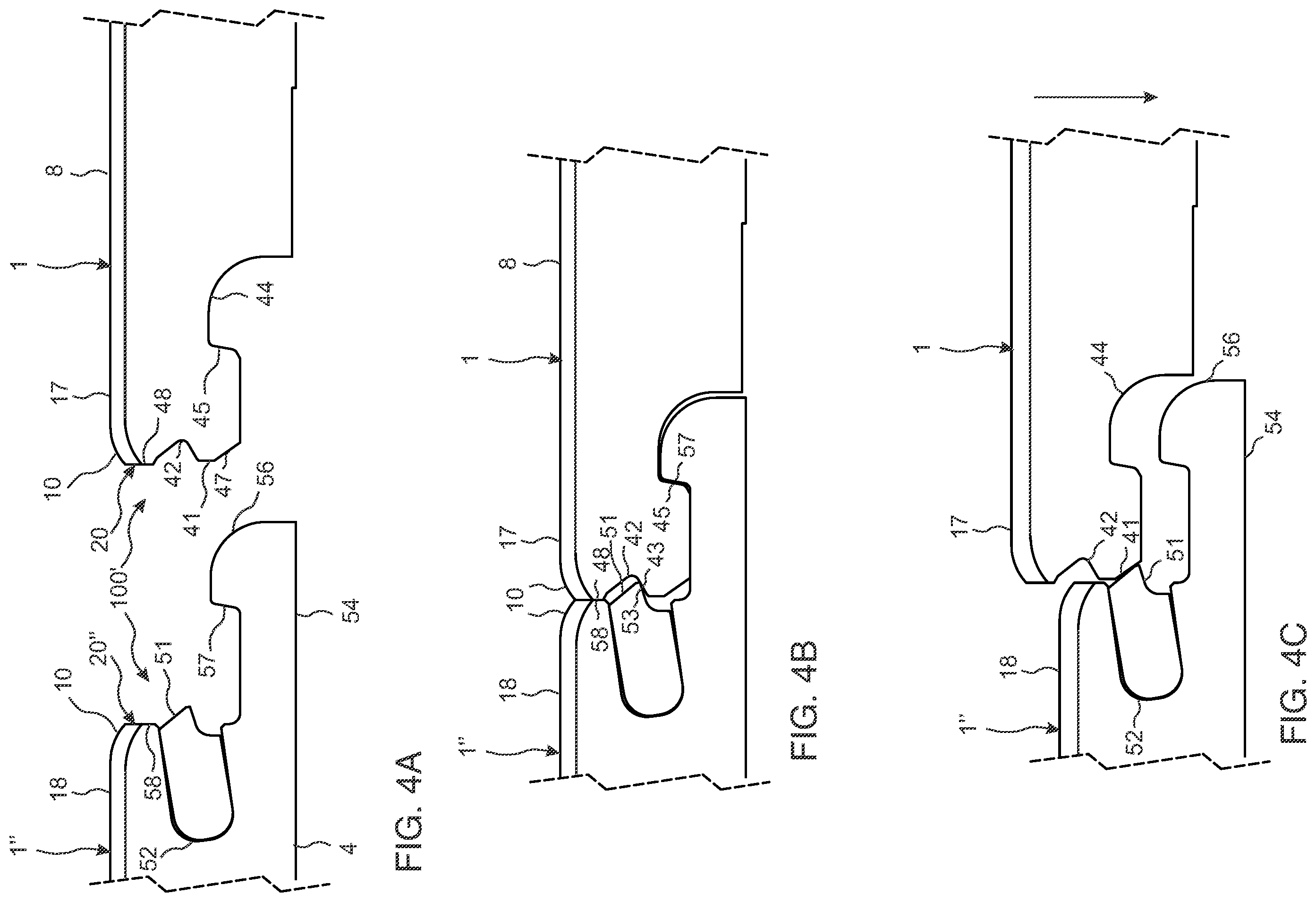 Patent US12378777 Figure 3 – Method to manufacture a bevel on a building panel and such building panel