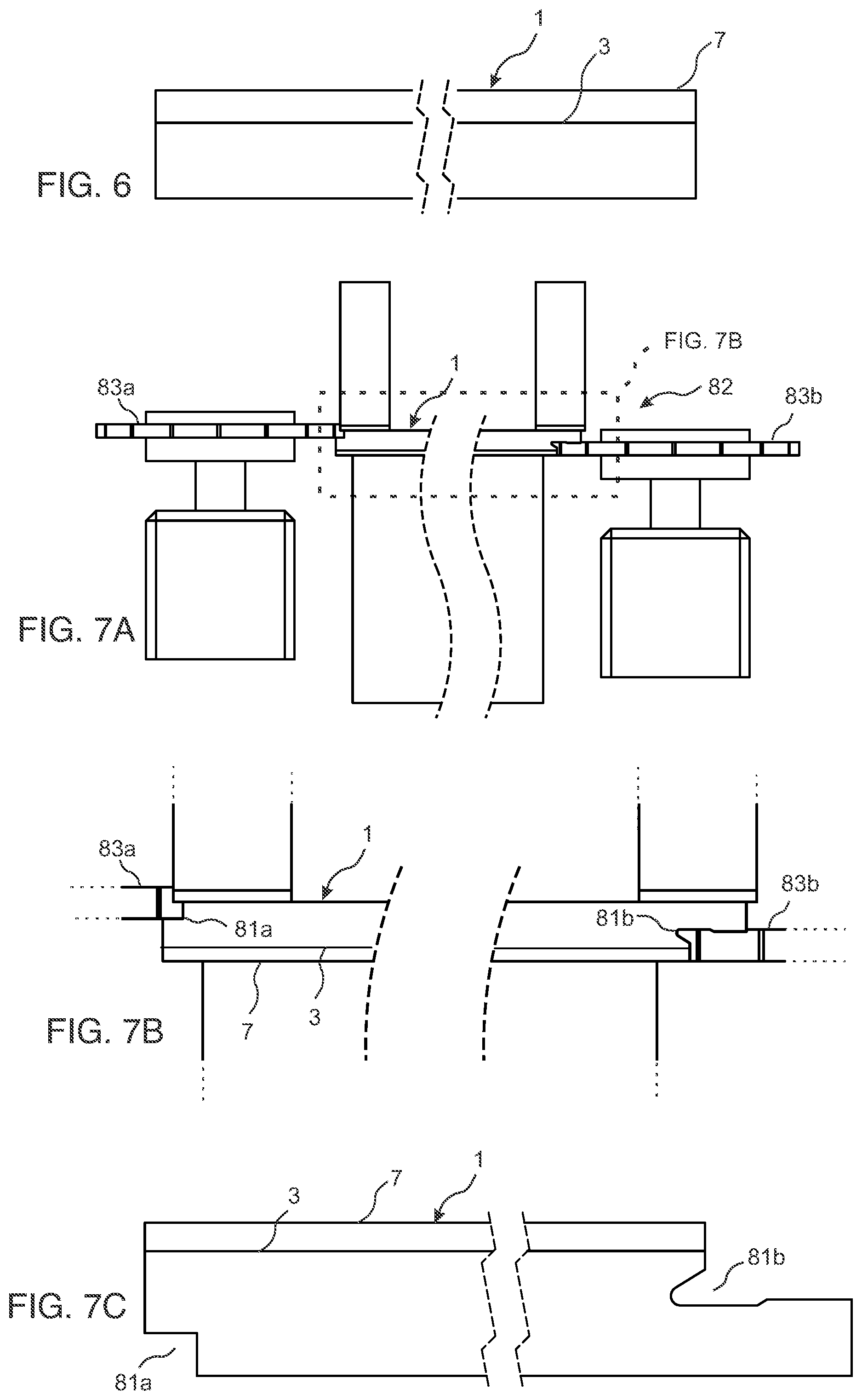Patent US12378777 Figure 5 – Method to manufacture a bevel on a building panel and such building panel