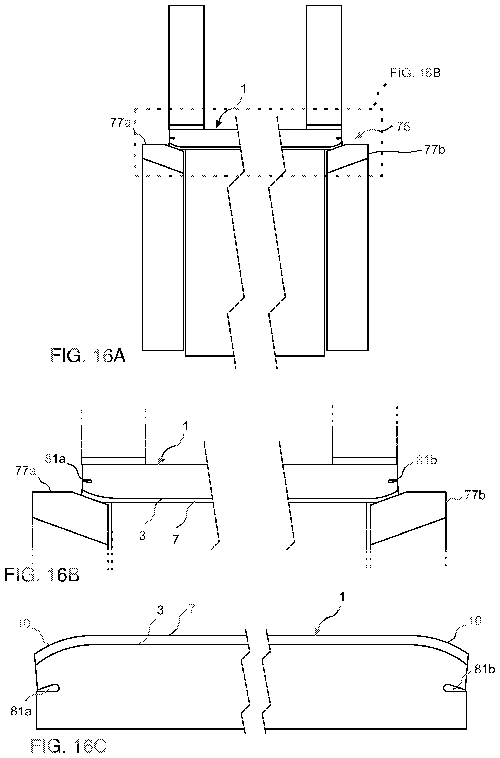Patent US12378777 Figure 13 – Method to manufacture a bevel on a building panel and such building panel