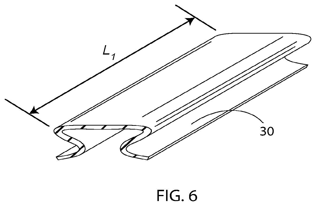 Patent US12378778 Figure 5 – Method of attaching molding, trim, or panels to structures