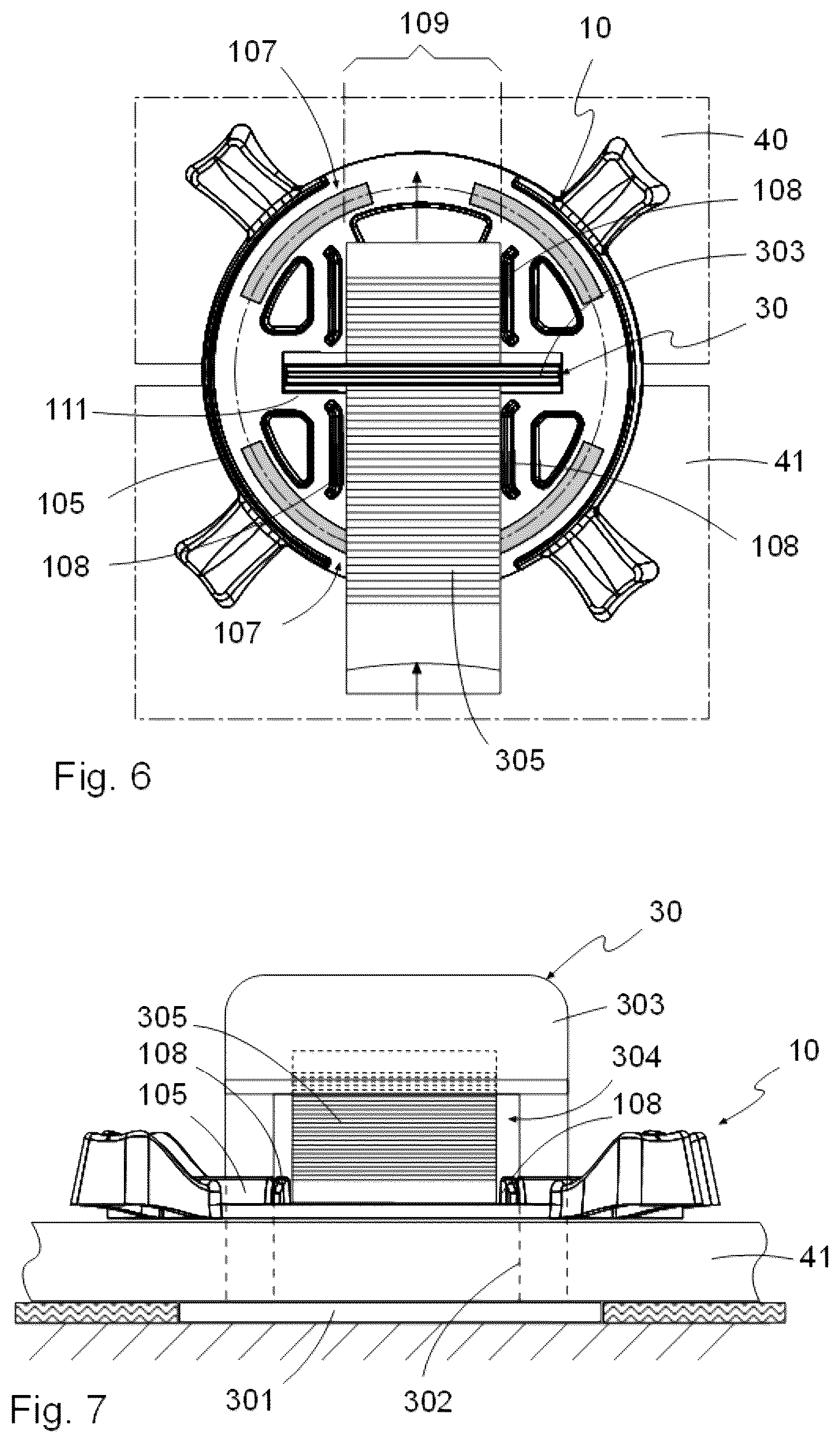 Patent US12378779 Figure 3 – Protective device for ceramic pieces
