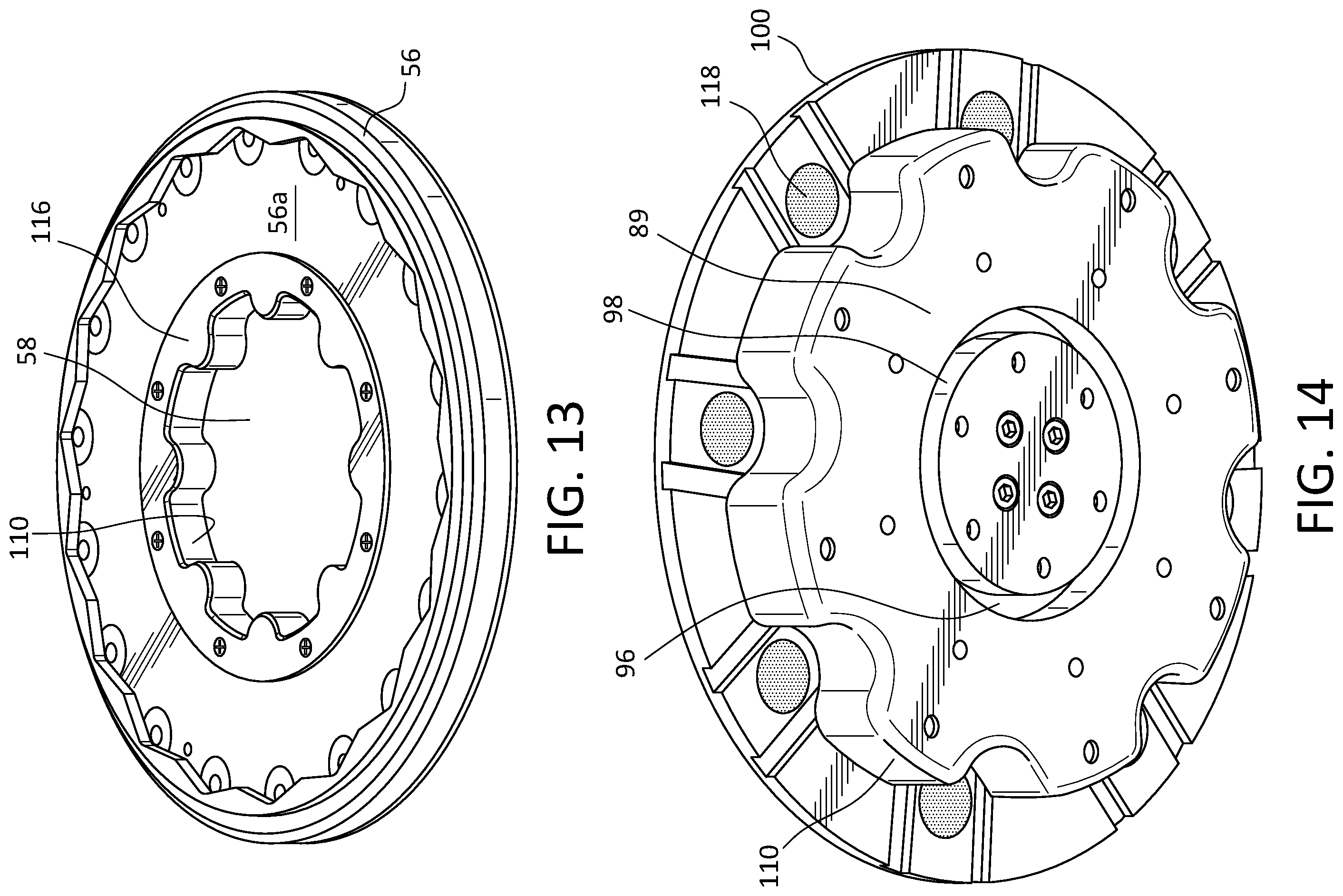 Patent US12378781 Figure 12 – Mounting adapter for concrete surface processing tools