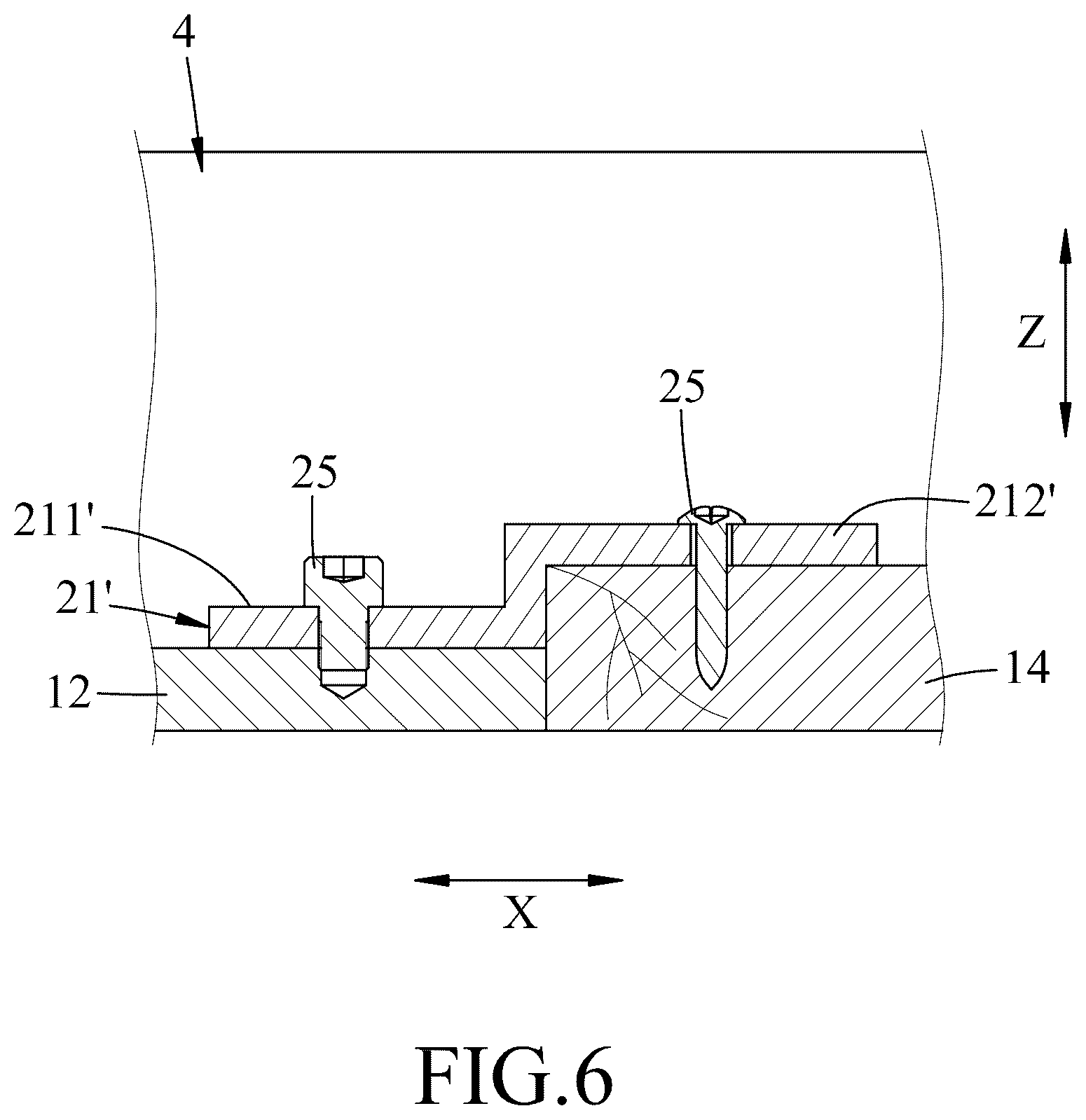 Patent US12378784 Figure 6 – Two-way retractable building formwork apparatus