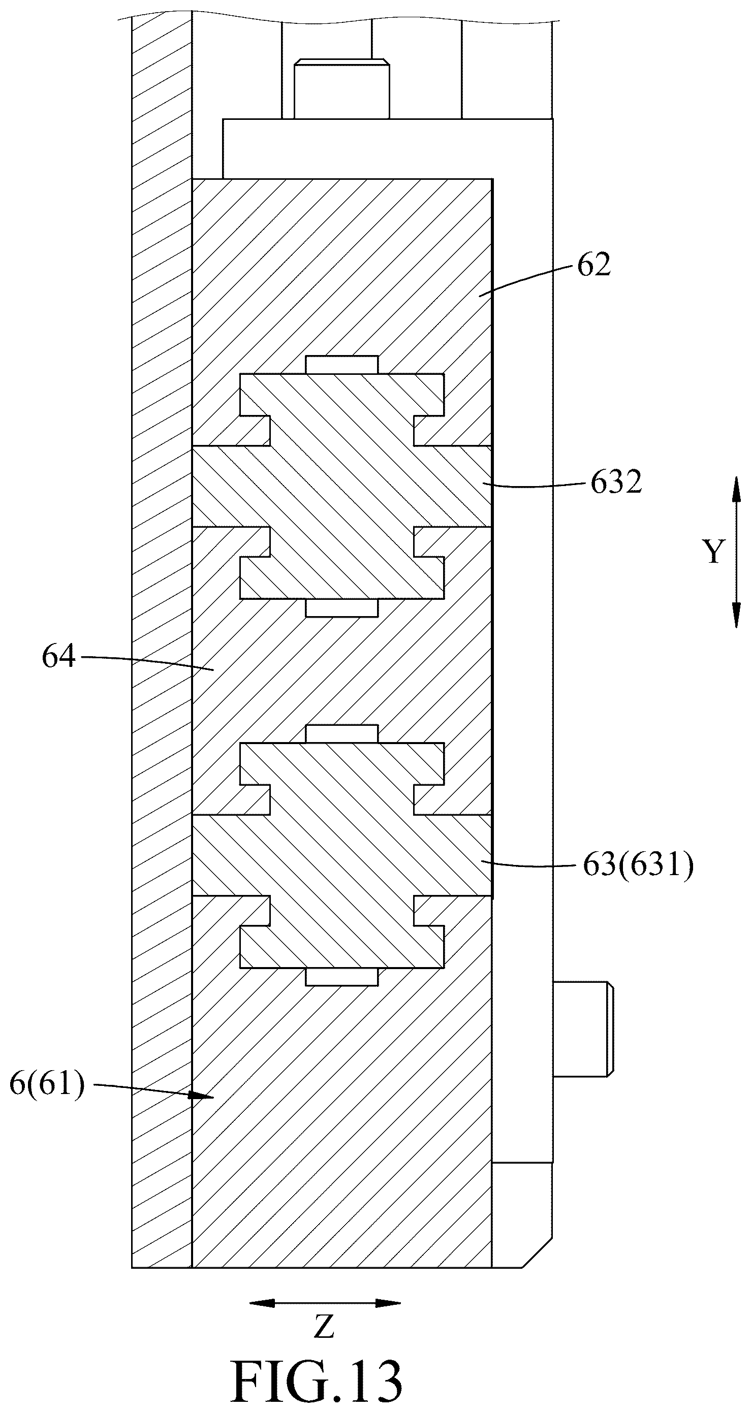 Patent US12378784 Figure 13 – Two-way retractable building formwork apparatus