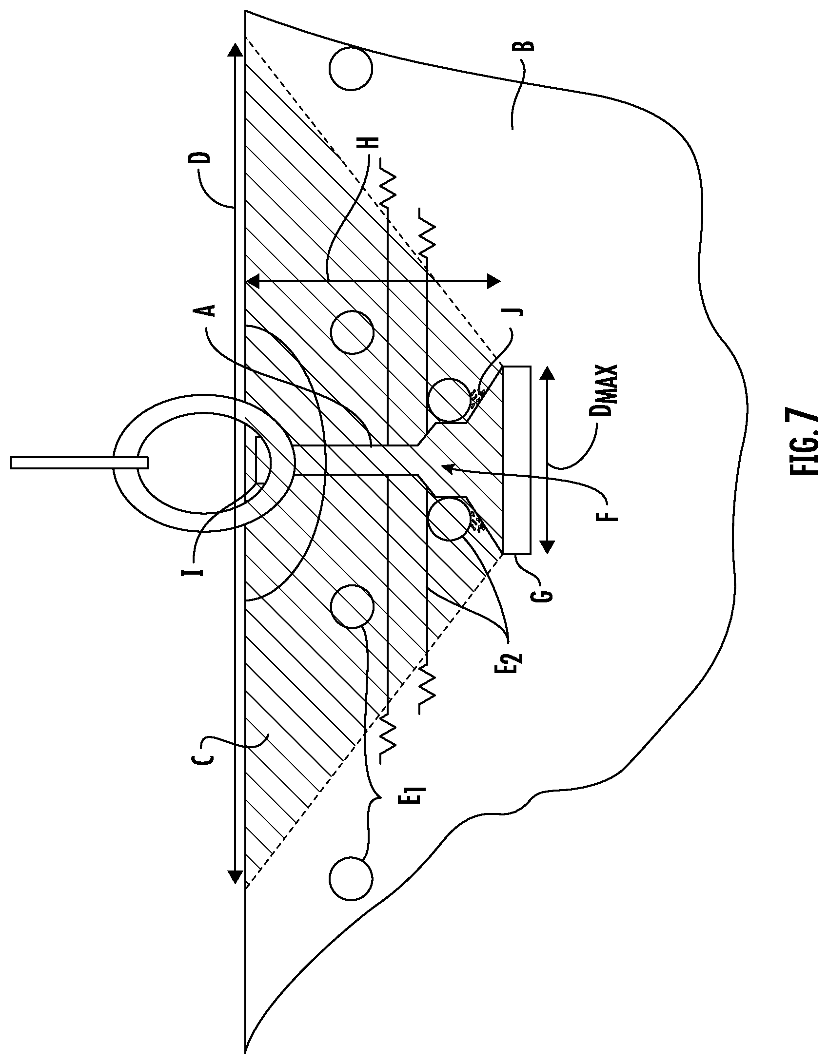 Patent US12378786 Figure 4 – Anchors for precast concrete and precast concrete having anchors