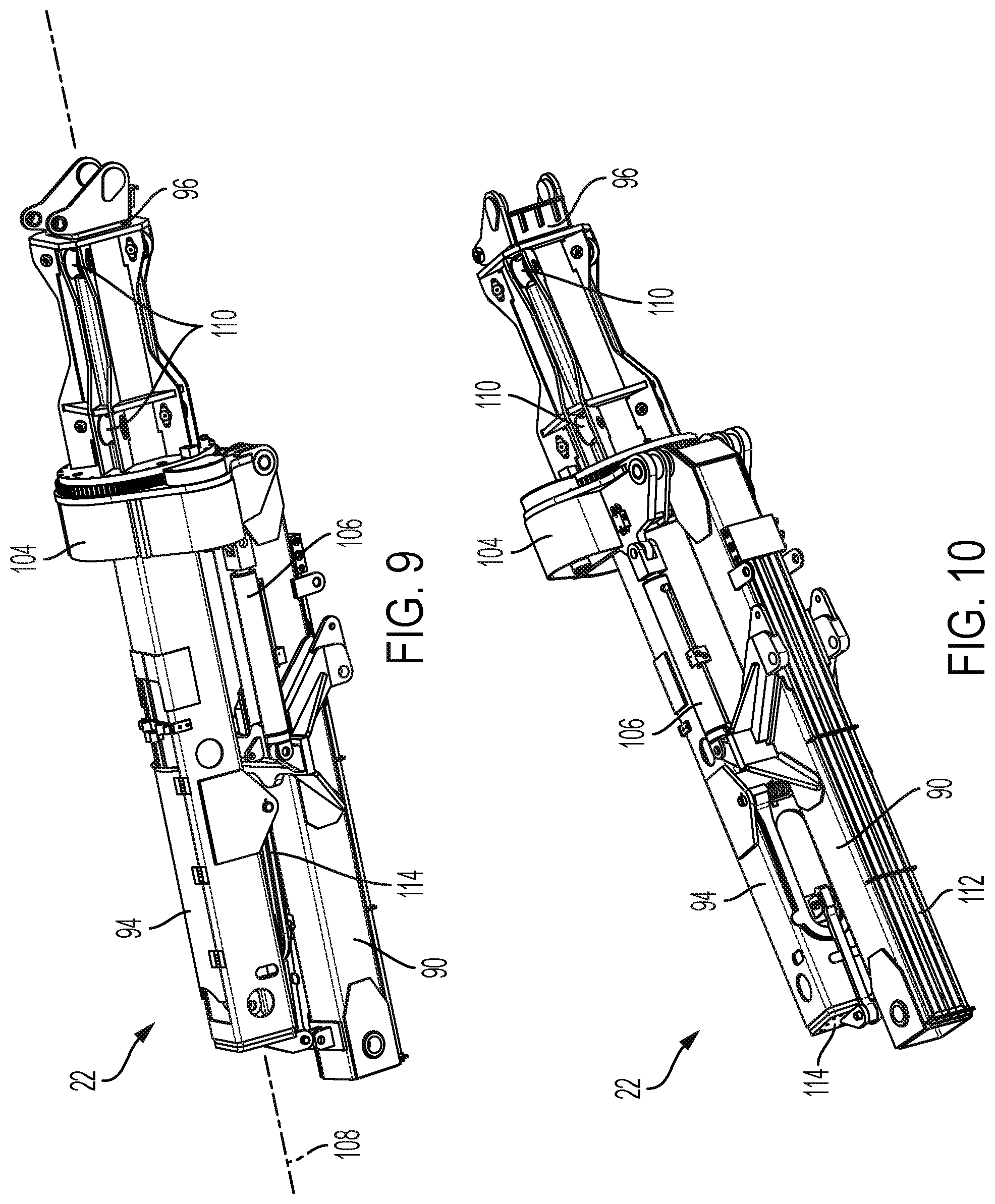 Patent US12378788 Figure 5 – Demolition machine