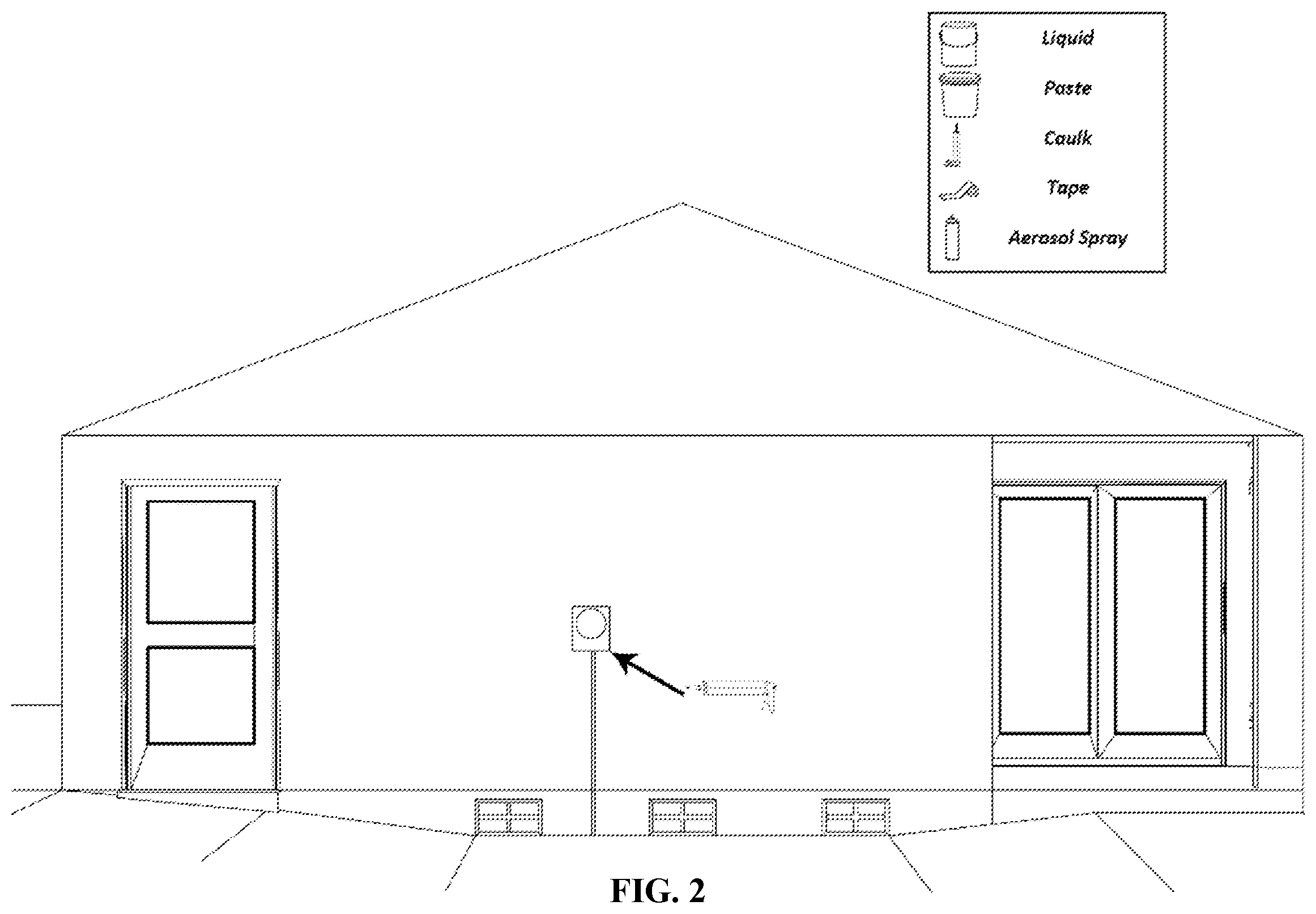 Patent US12378792 Figure 2 – Removable rubber compositions and methods of forming removable waterproof barriers