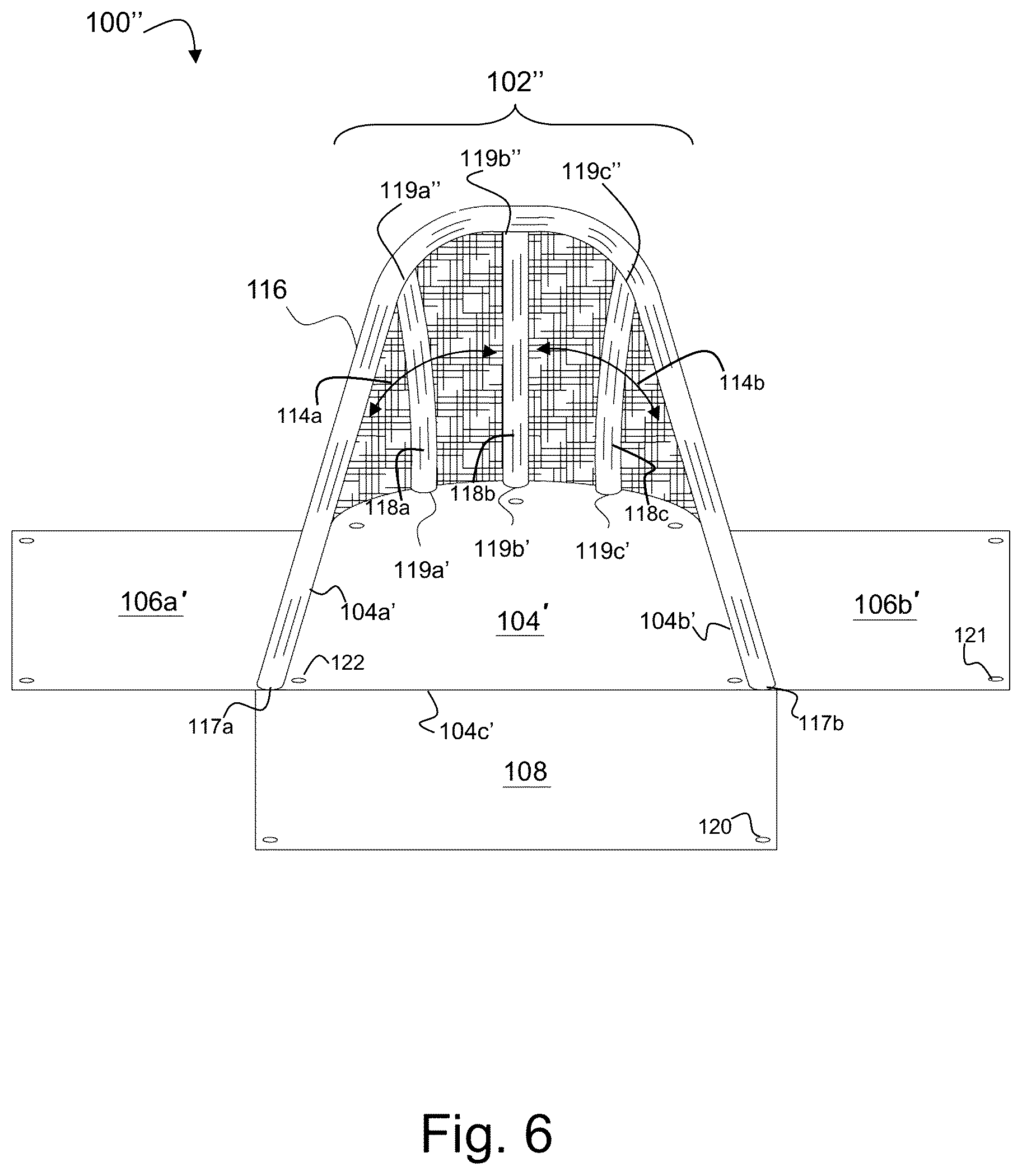 Patent US12378793 Figure 6 – Heat reflective shield