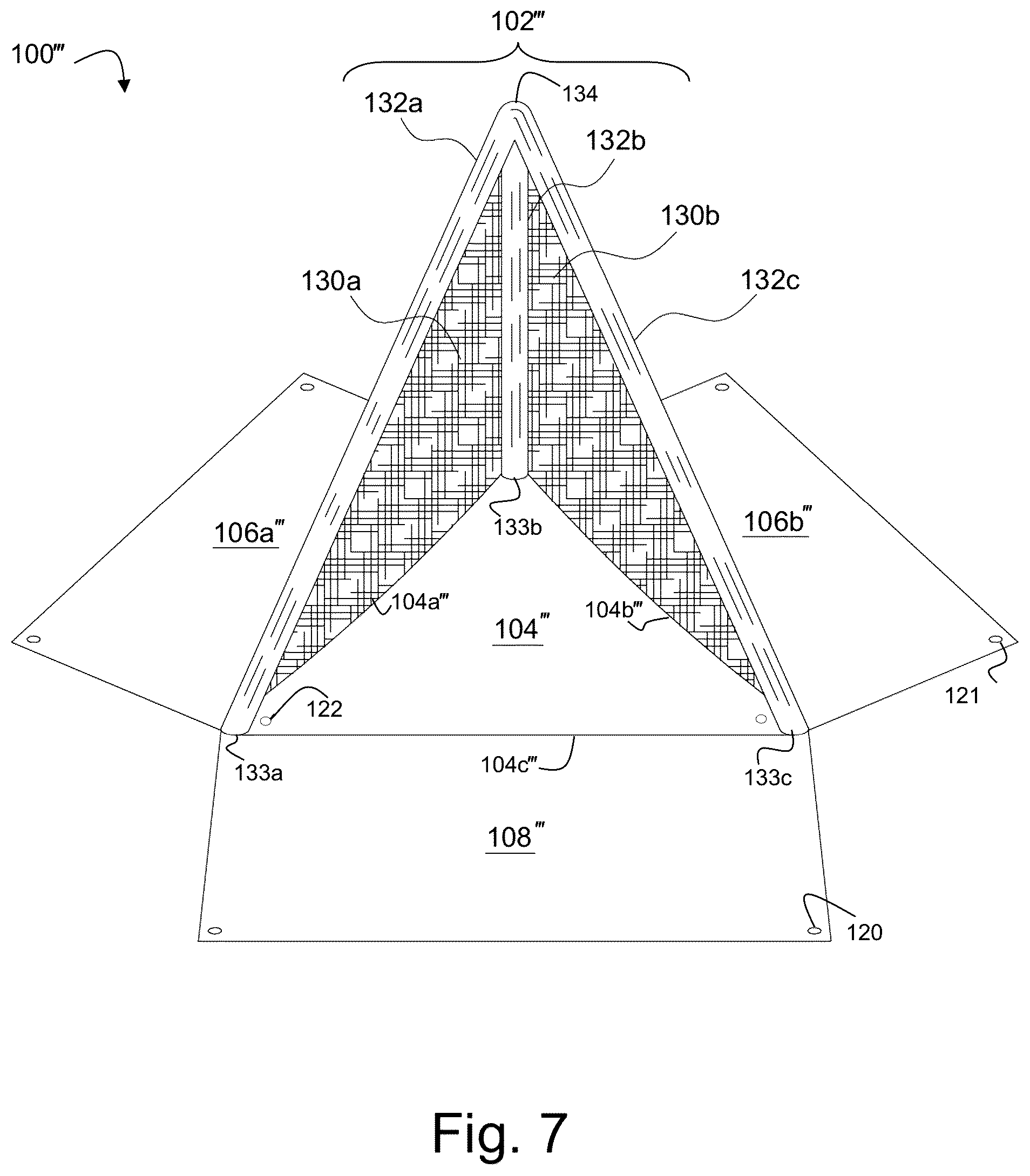 Patent US12378793 Figure 7 – Heat reflective shield