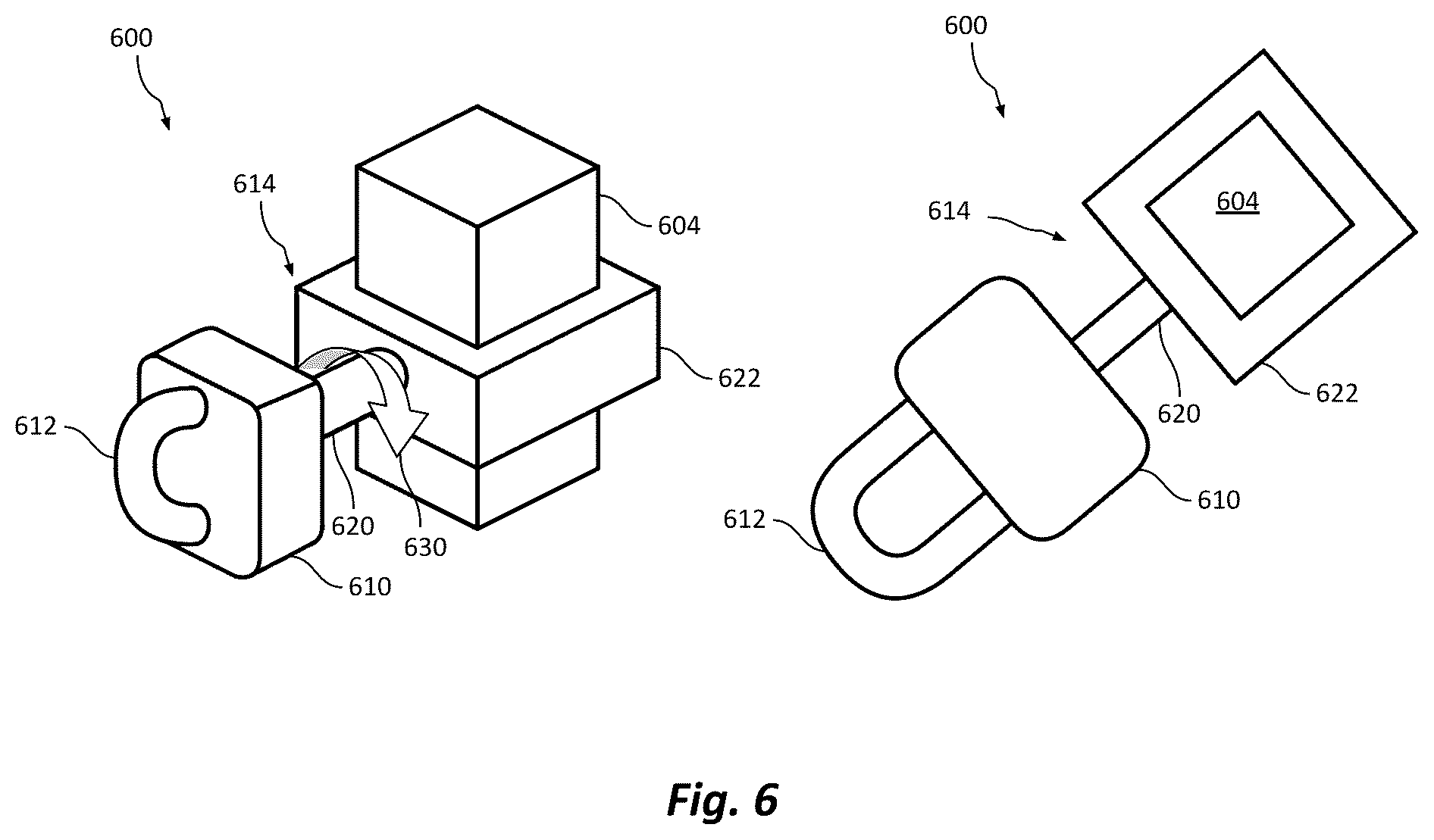 Patent US12378796 Figure 6 – Electronic lock with service subscription