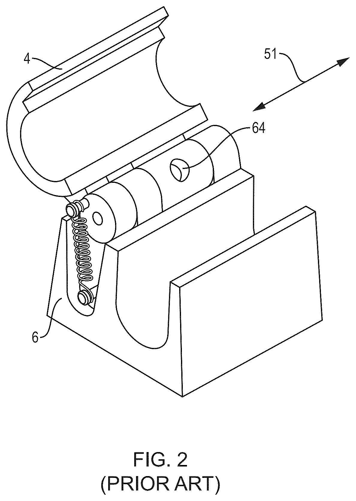 Patent US12378797 Figure 2 – Magnetically resistant solenoid activated lock release for use in a locking device