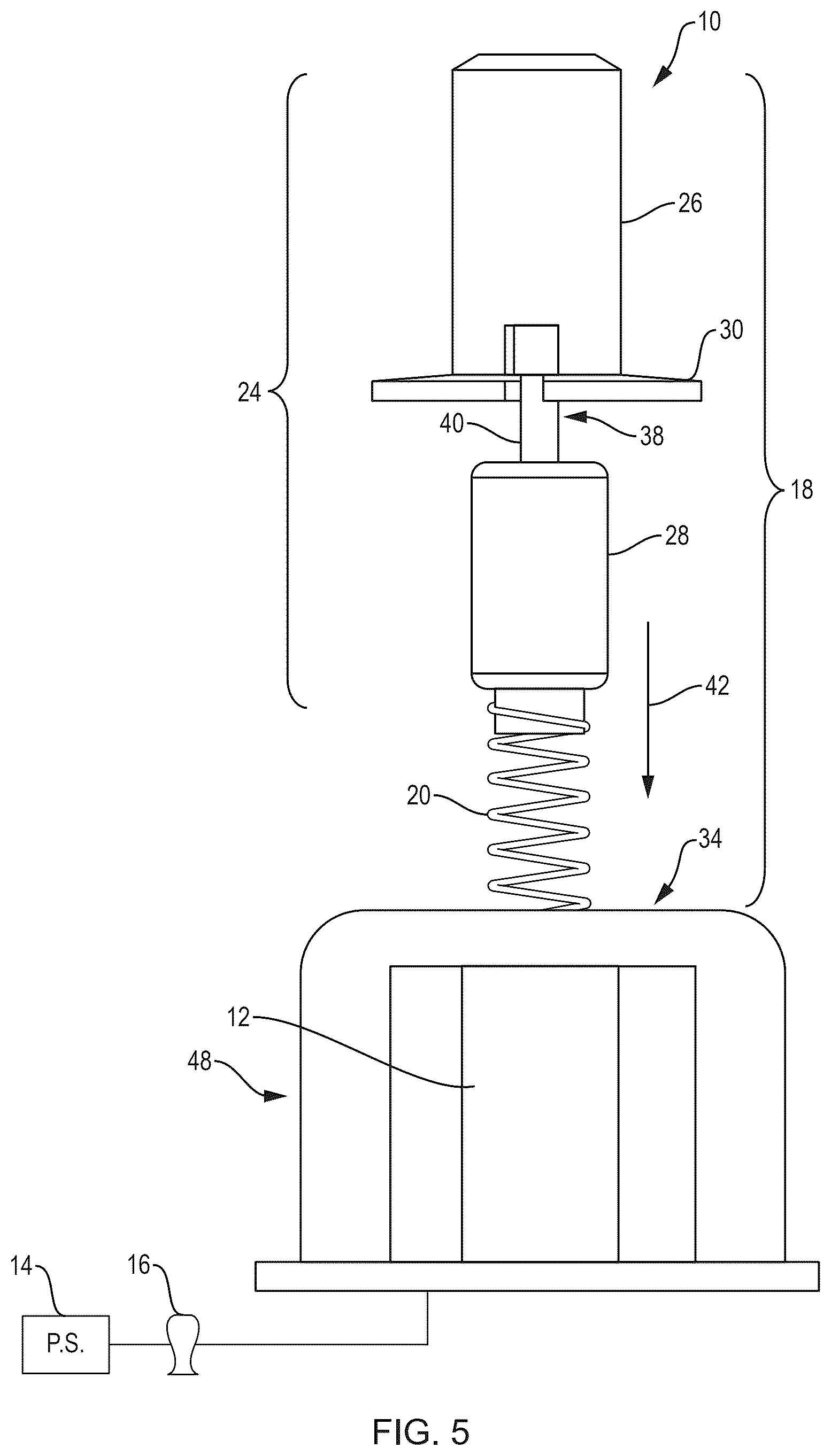 Patent US12378797 Figure 4 – Magnetically resistant solenoid activated lock release for use in a locking device