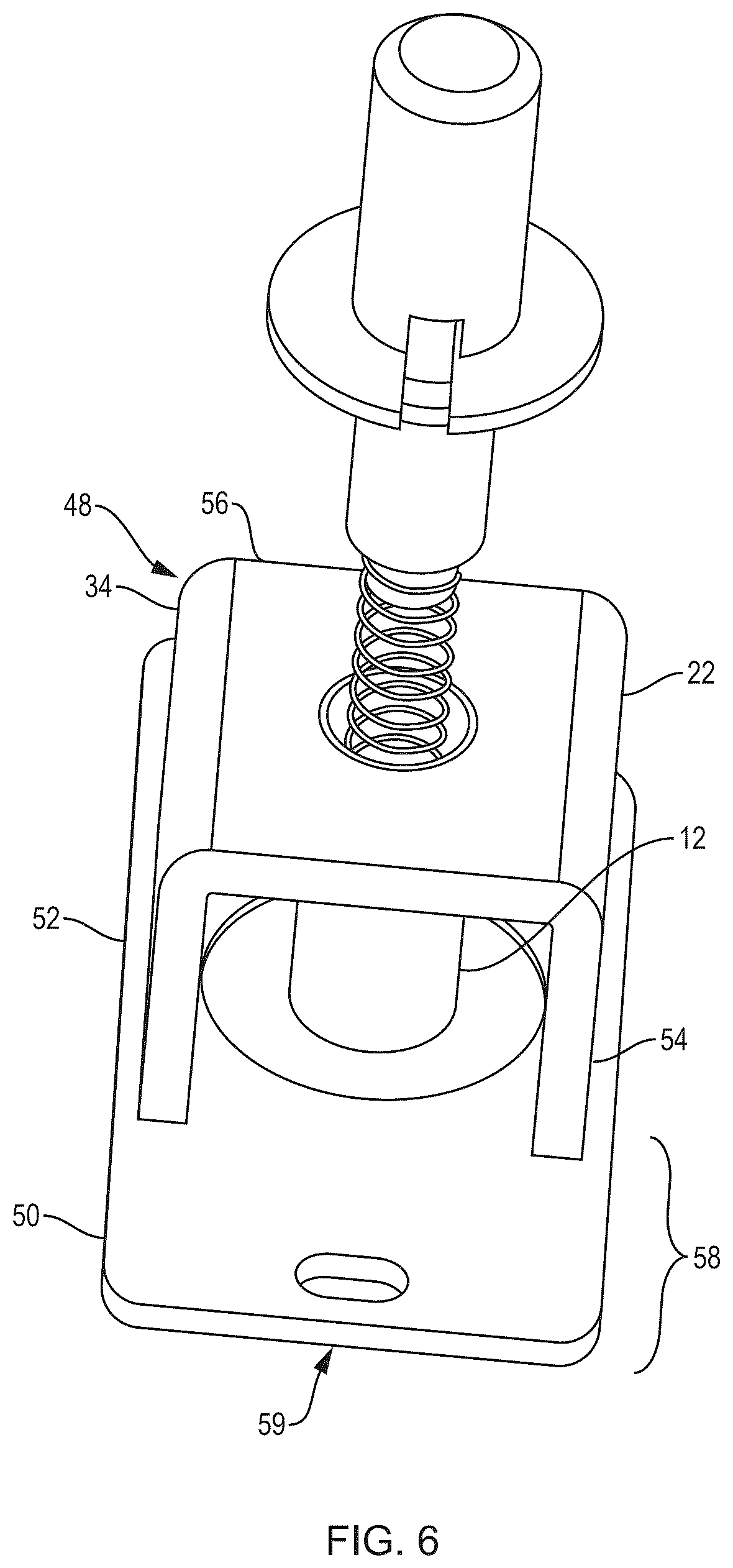 Patent US12378797 Figure 5 – Magnetically resistant solenoid activated lock release for use in a locking device