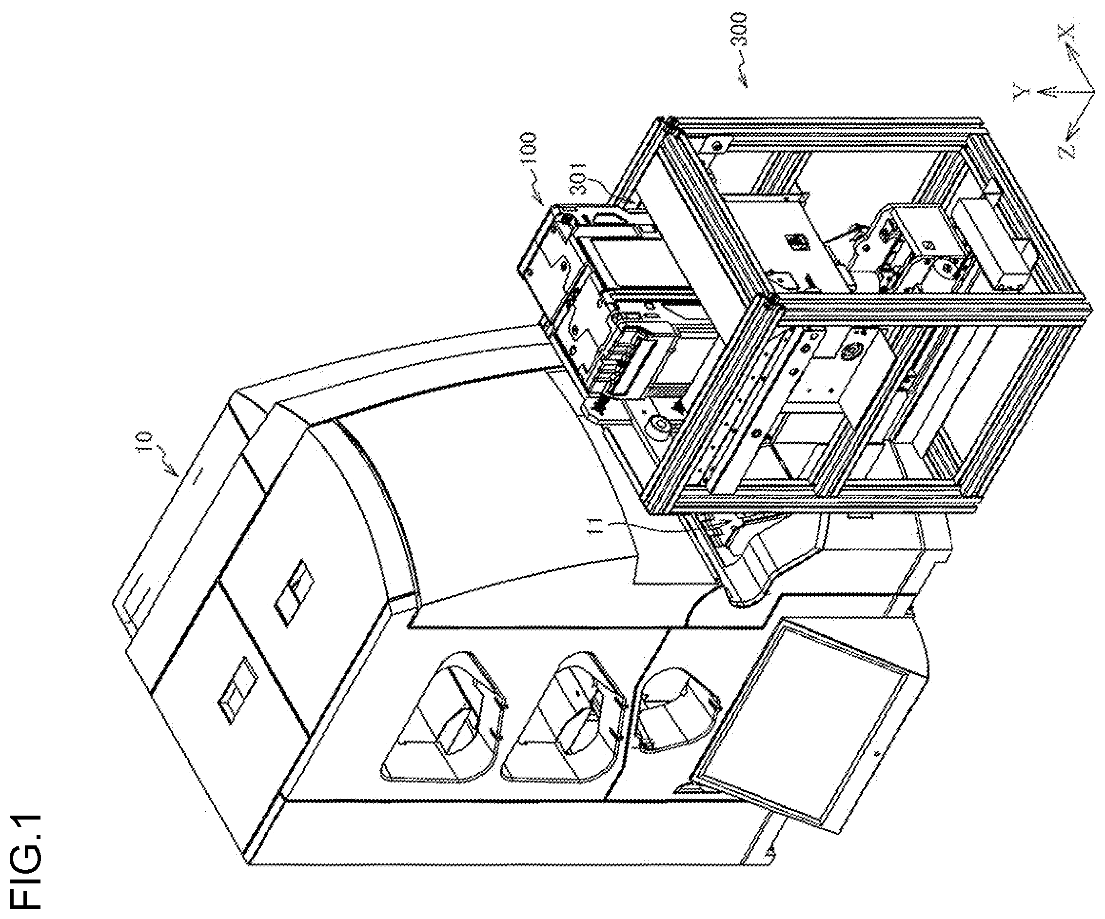 Patent US12378798 — Locking/unlocking device — Figure 1