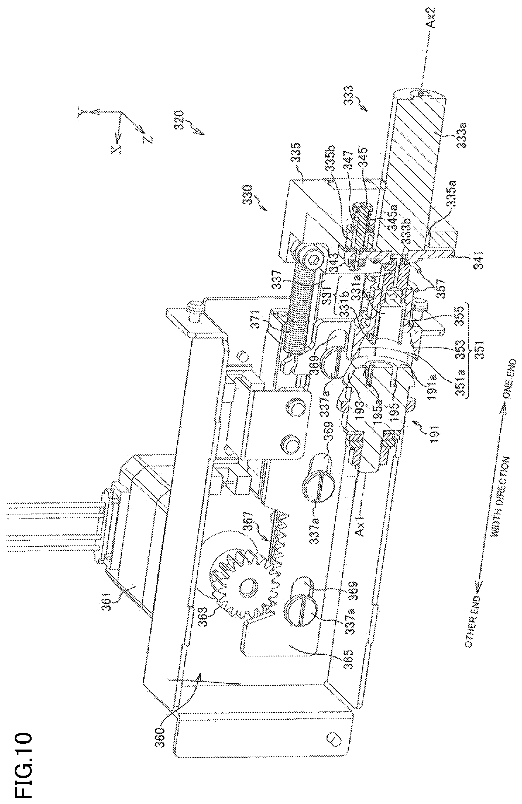 Patent US12378798 Figure 10 – Locking/unlocking device