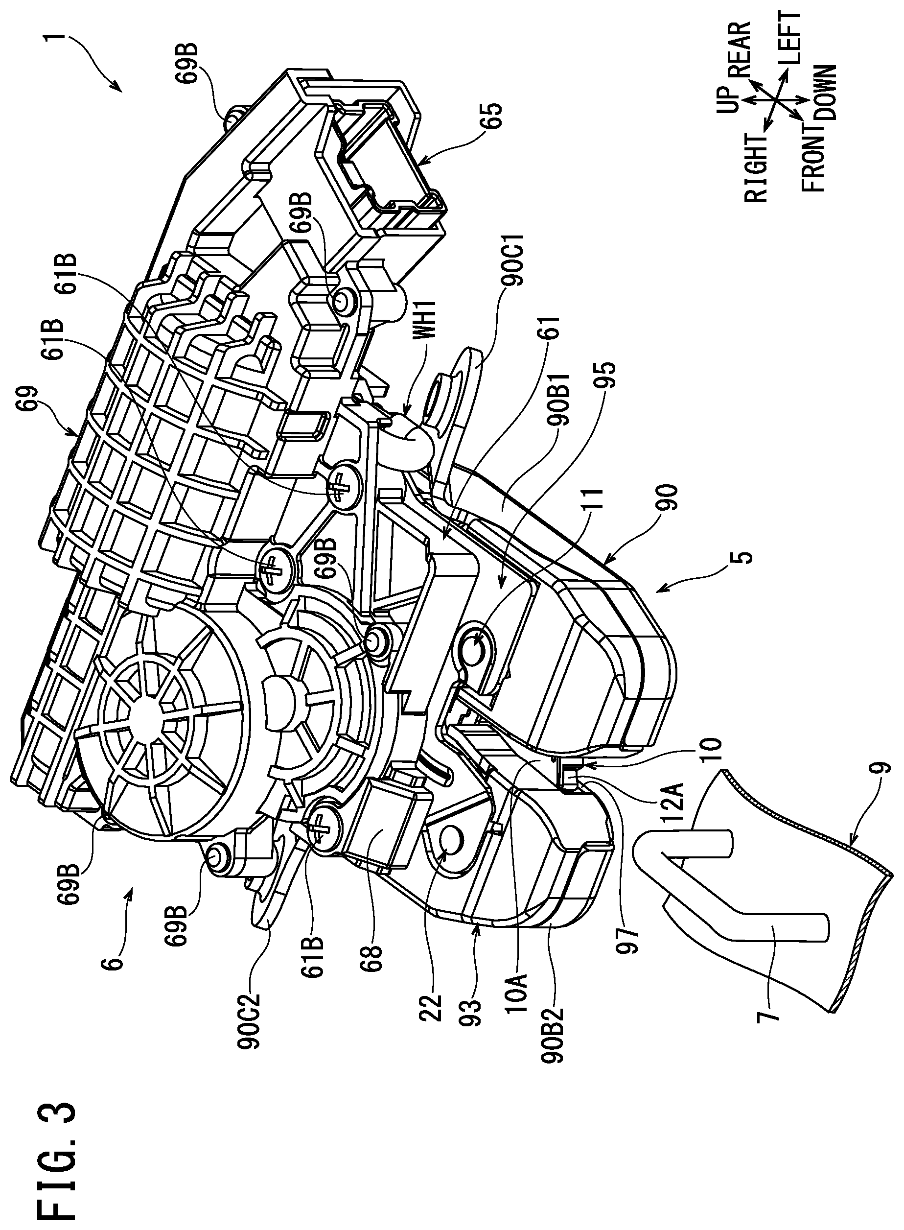 Patent US12378800 Figure 2 – Lock apparatus for vehicle open/close body