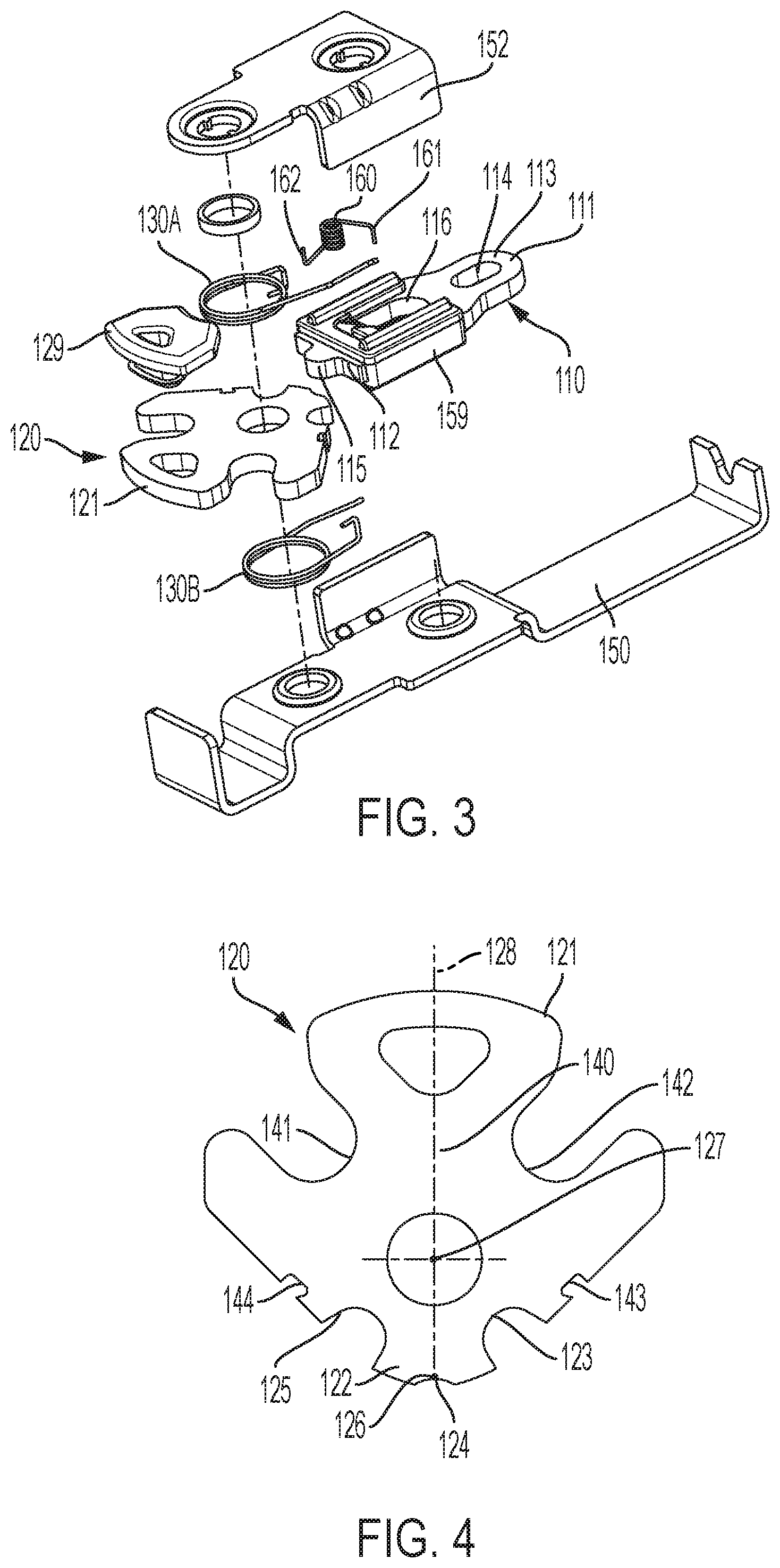 Patent US12378802 Figure 2 – Rotary latch assembly with multiple striker engagements