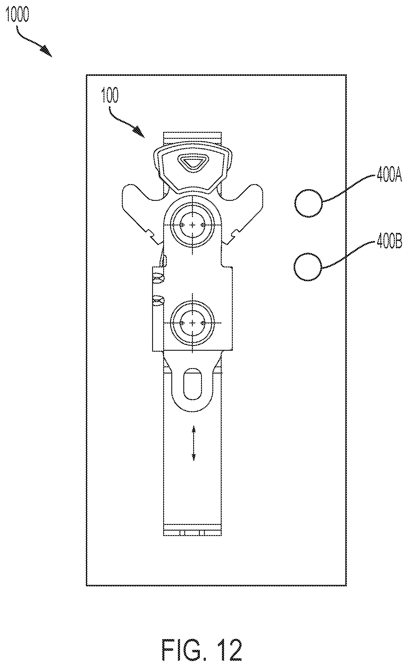 Patent US12378802 Figure 8 – Rotary latch assembly with multiple striker engagements