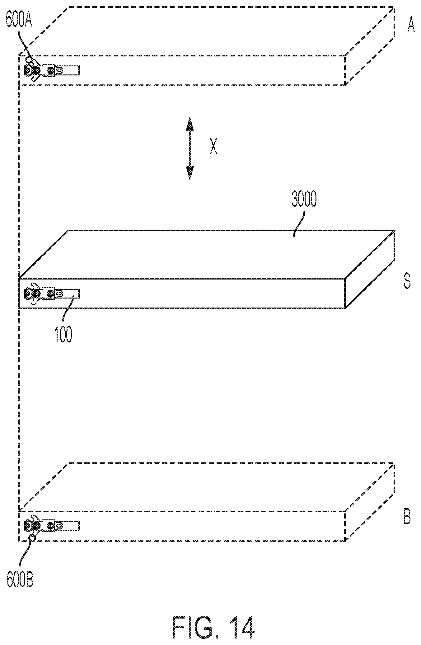 Patent US12378802 Figure 10 – Rotary latch assembly with multiple striker engagements