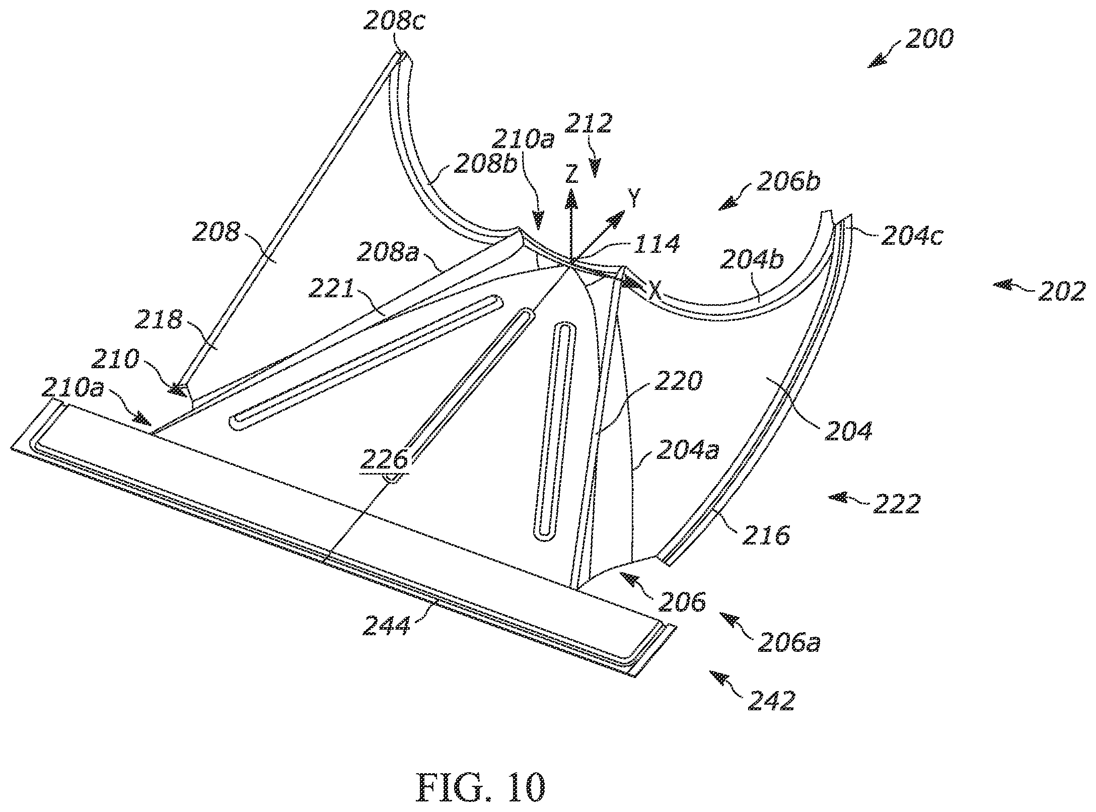 Patent US12378803 Figure 8 – Flared end section assembly and method of making same