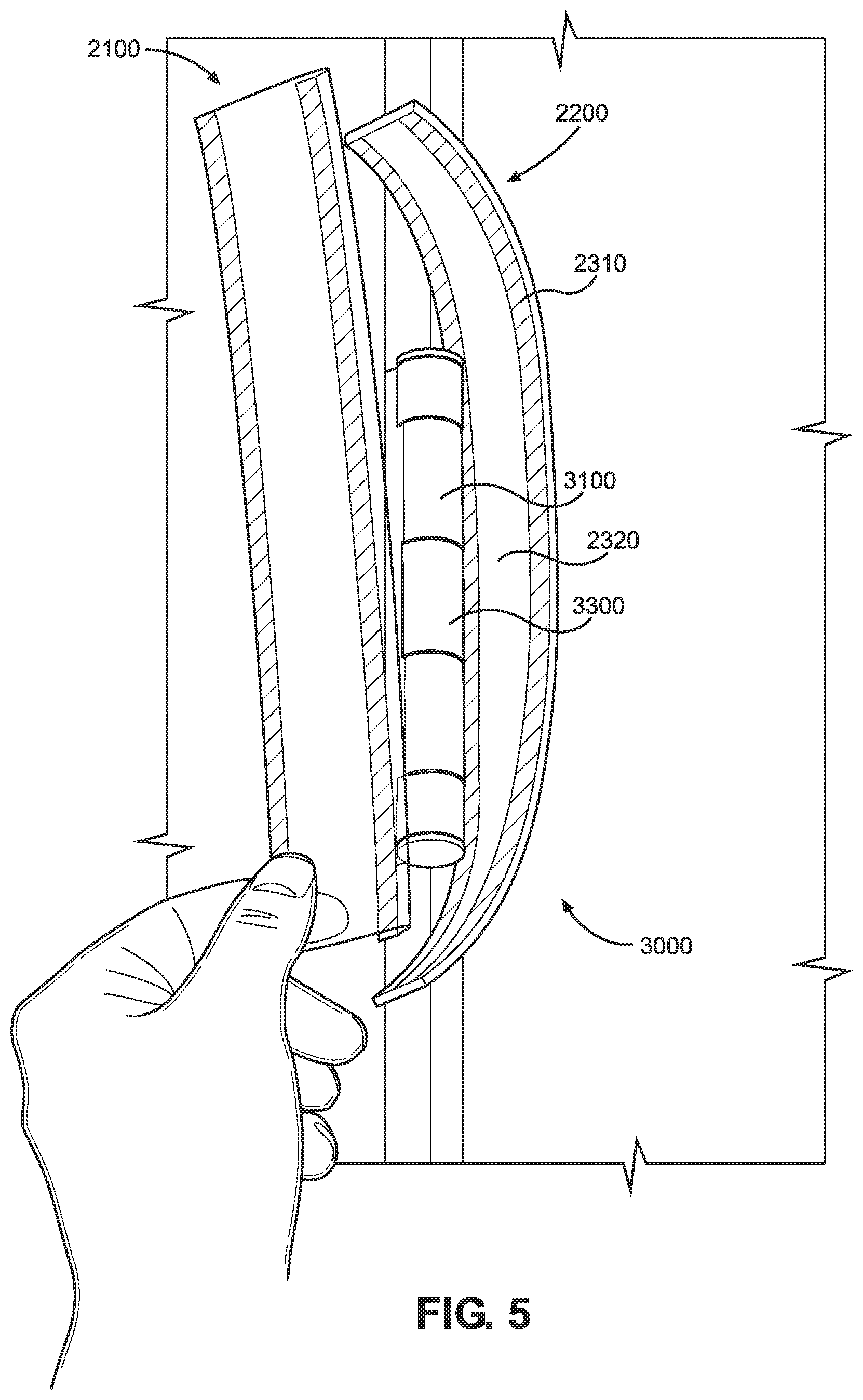 Patent US12378804 Figure 5 – Door hinge cover