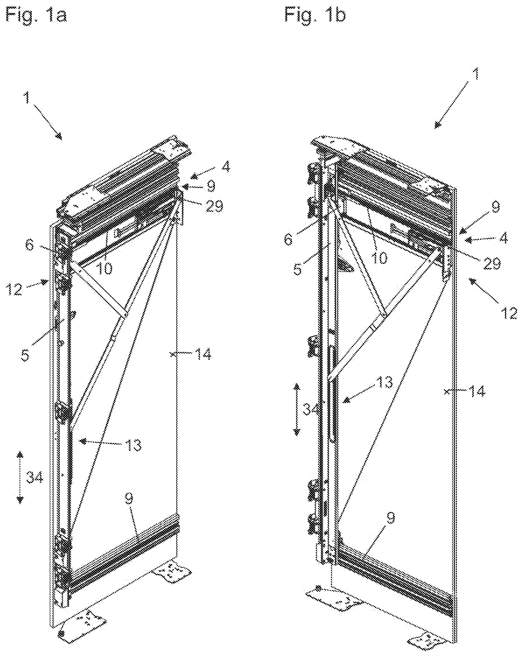 Patent US12378806 Figure 1 – Assembly for guiding at least one movable furniture part relative to a furniture body