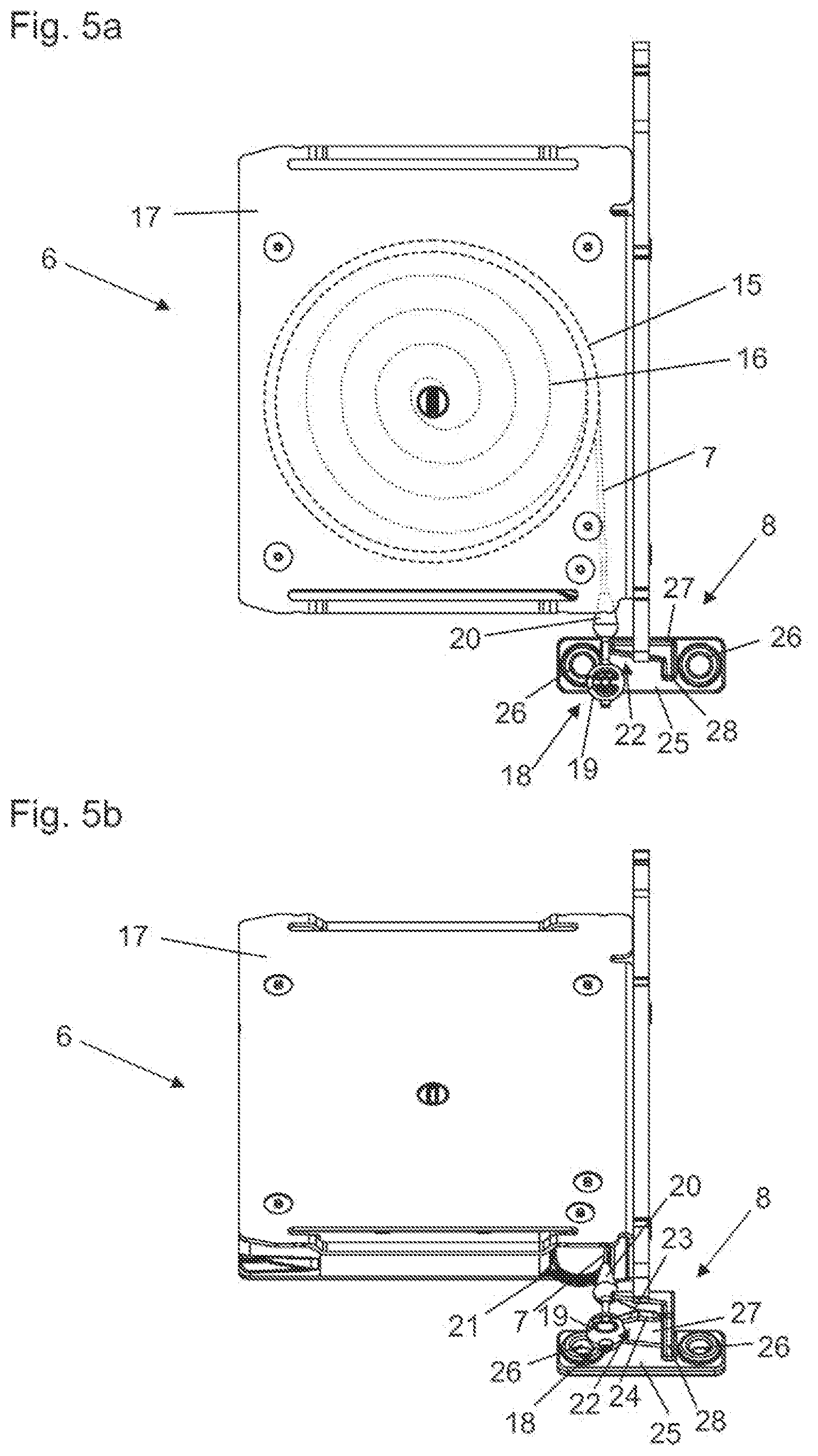 Patent US12378806 Figure 5 – Assembly for guiding at least one movable furniture part relative to a furniture body