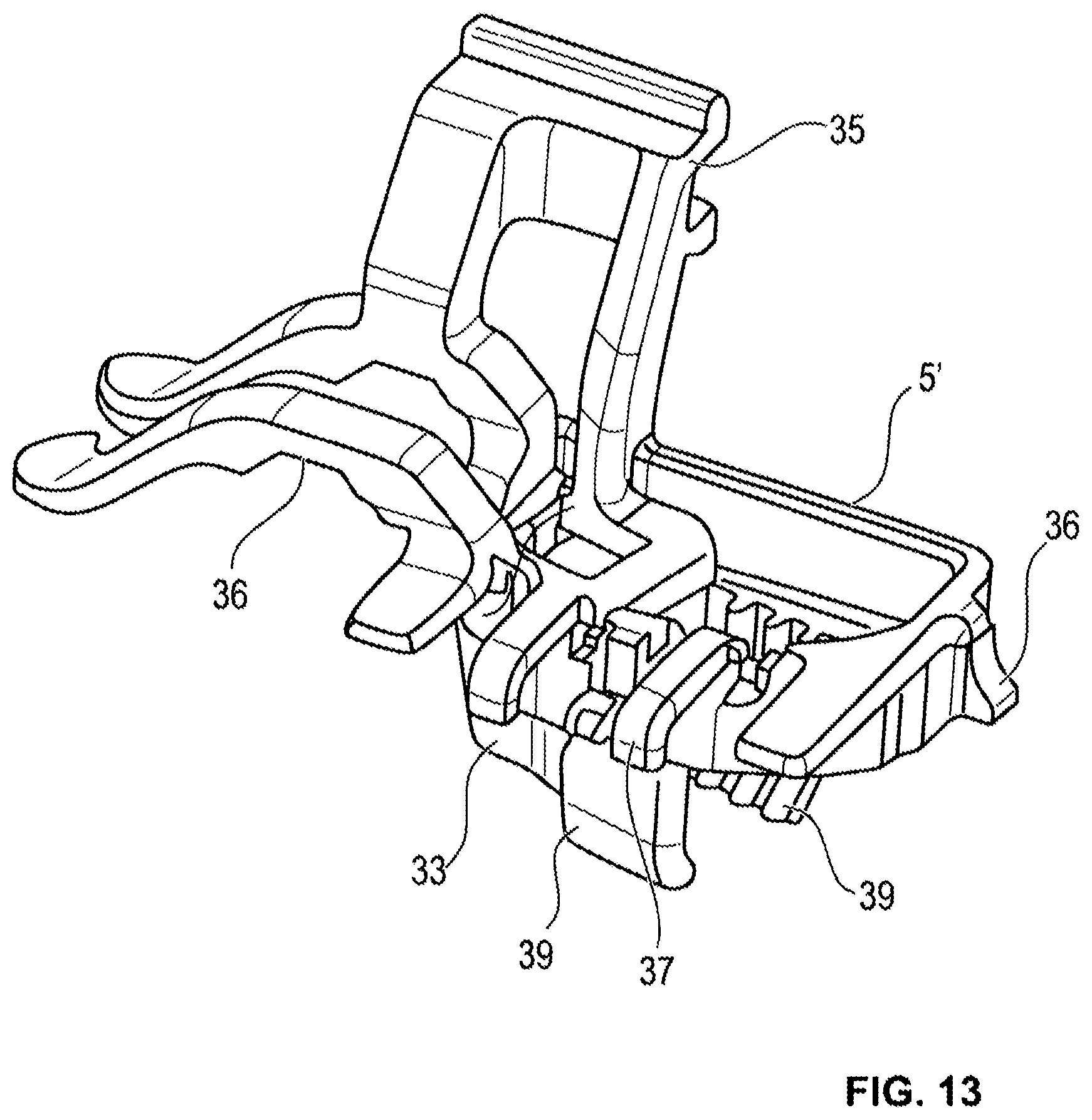 Patent US12378808 Figure 10 – Rail-slider assembly and window lifter of a motor vehicle having such an assembly