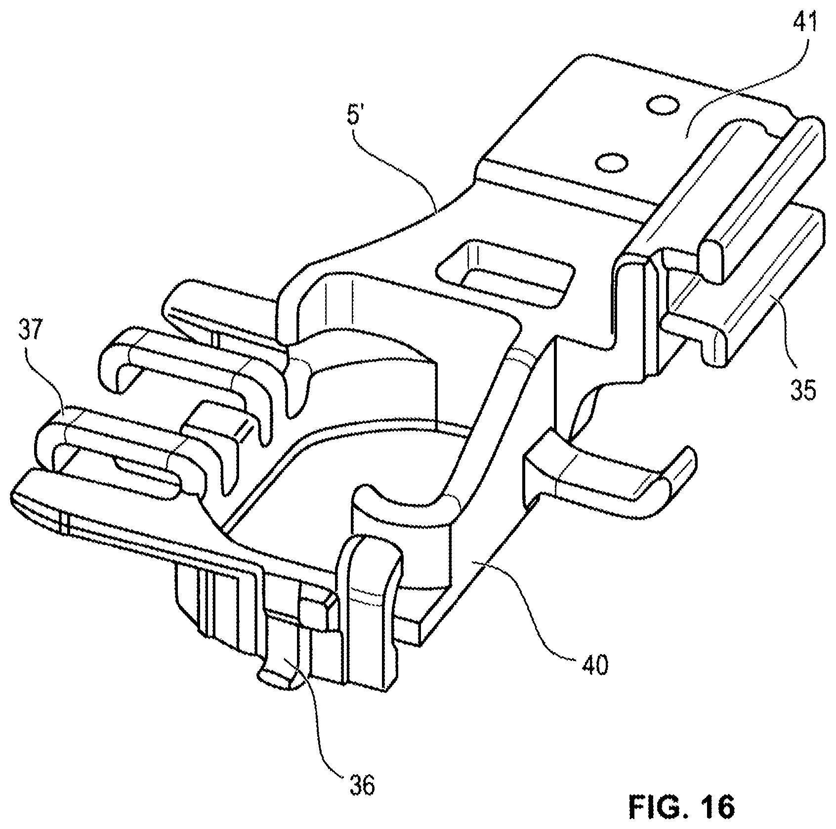 Patent US12378808 Figure 13 – Rail-slider assembly and window lifter of a motor vehicle having such an assembly
