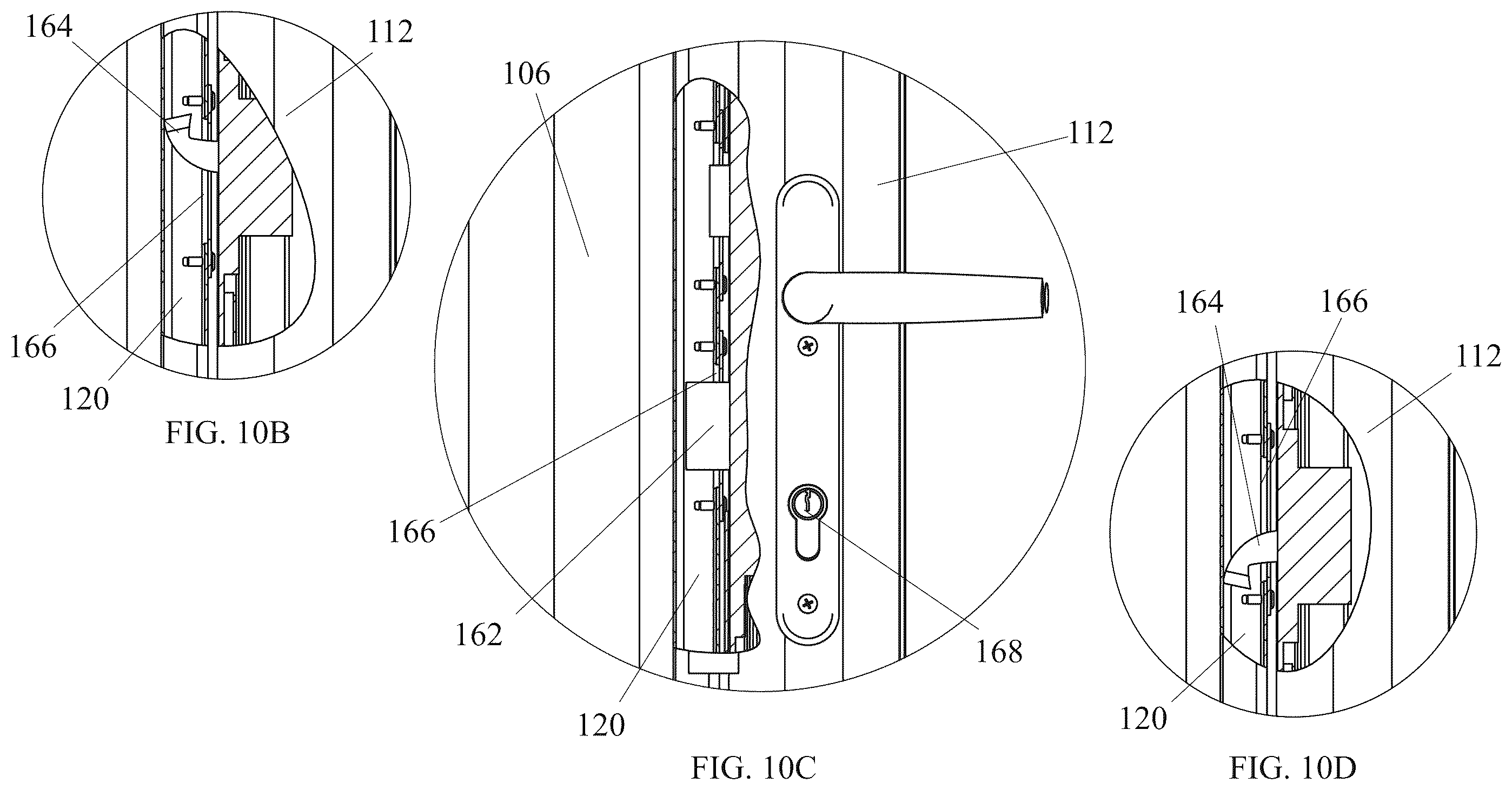 Patent US12378811 Figure 15 – Jamb-hung secondary door and method of installation