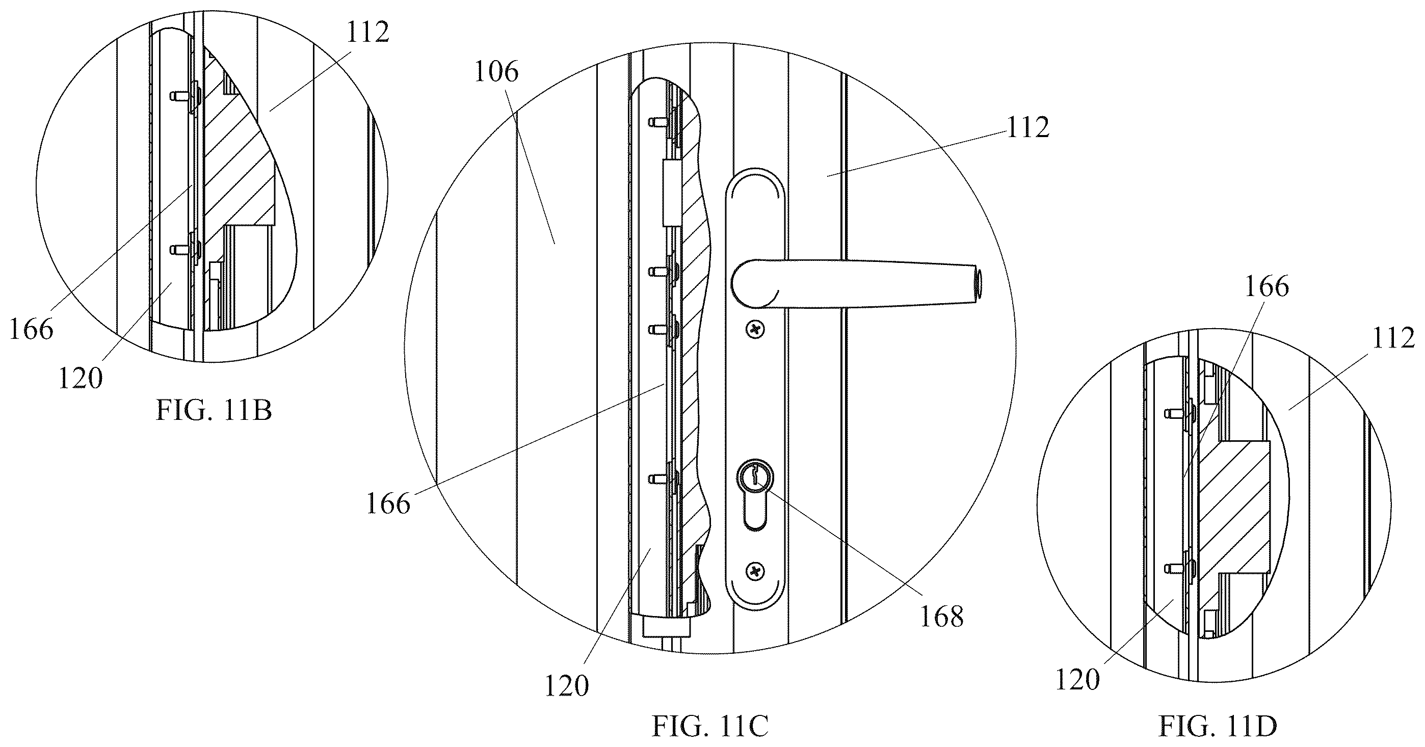 Patent US12378811 Figure 17 – Jamb-hung secondary door and method of installation