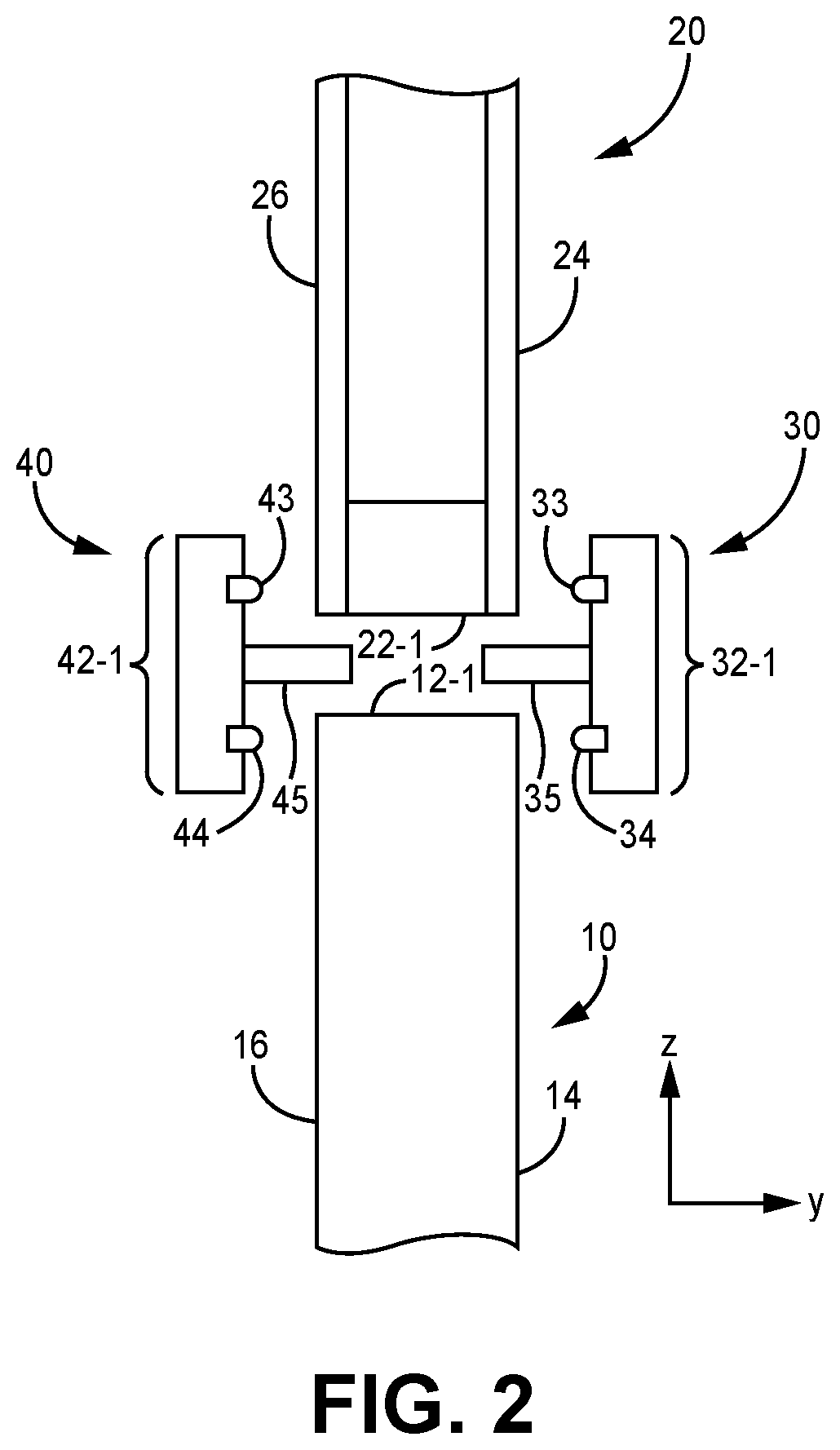 Patent US12378812 Figure 2 – Glass lite retention systems and methods for improved performance