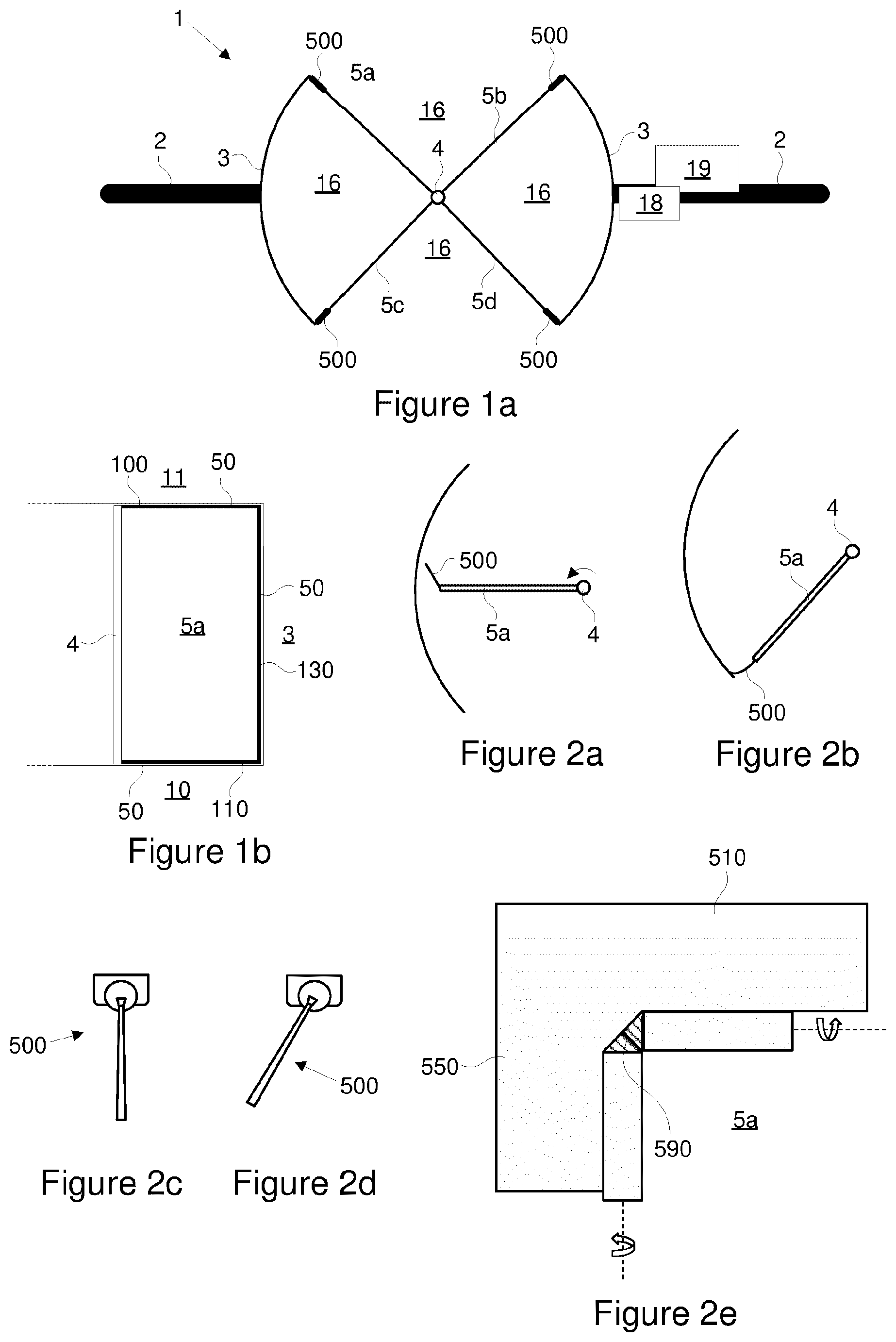 Patent US12378813 Figure 1 – Revolving door for providing a passage way through a building wall and a method of operating the revolving door