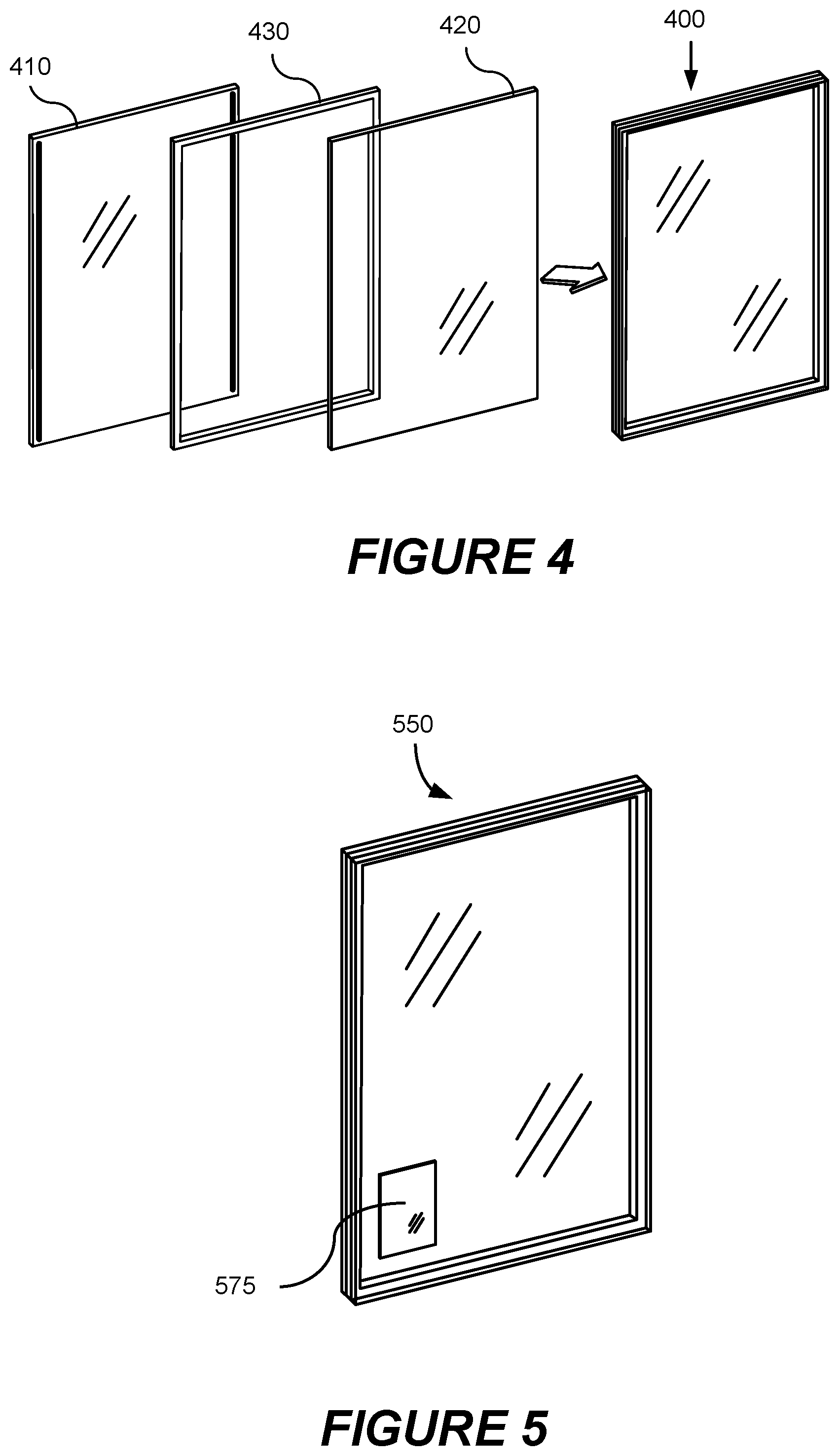 Patent US12378814 Figure 4 – Displays for tintable windows