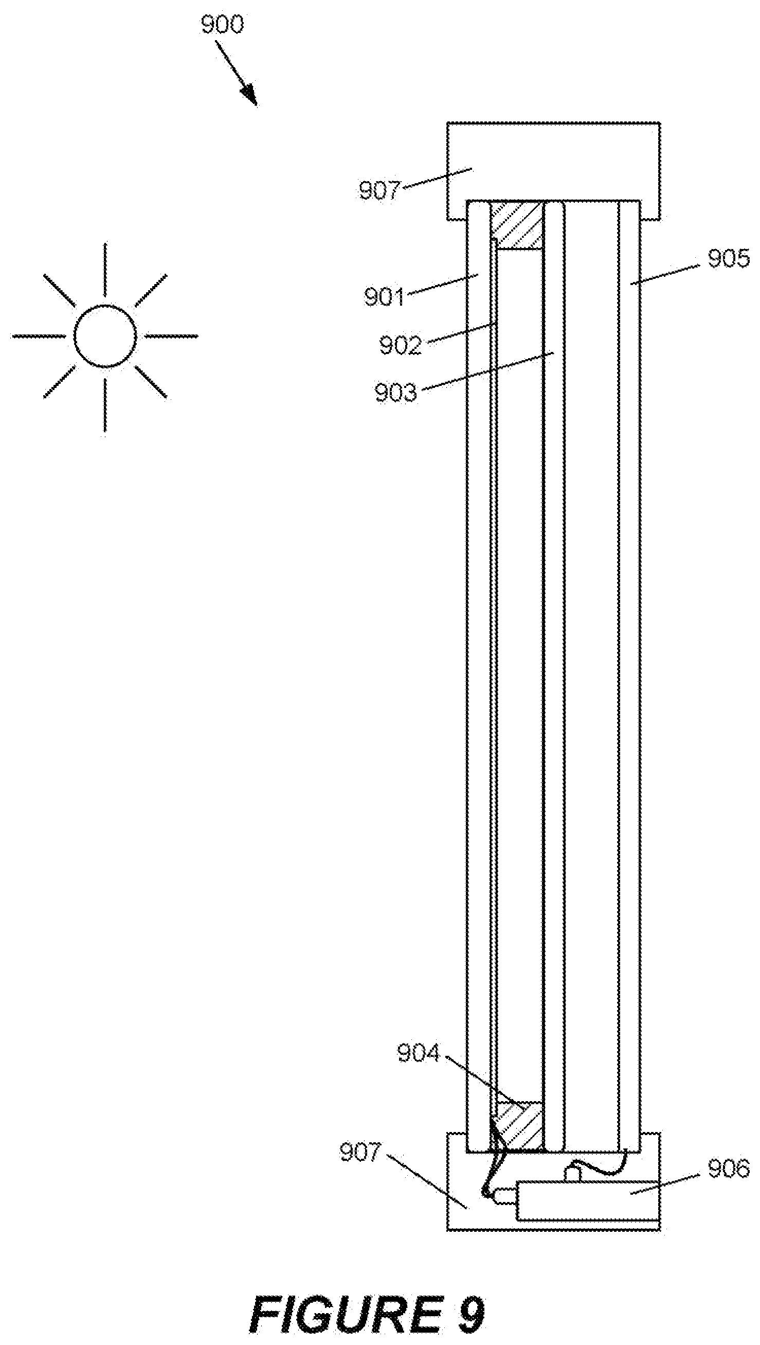 Patent US12378814 Figure 8 – Displays for tintable windows